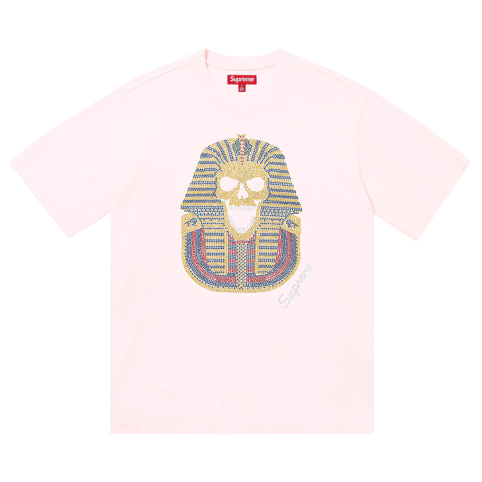 Pre-owned Supreme King Tut Short-sleeve Top 'light Pink' | Men's Size M
