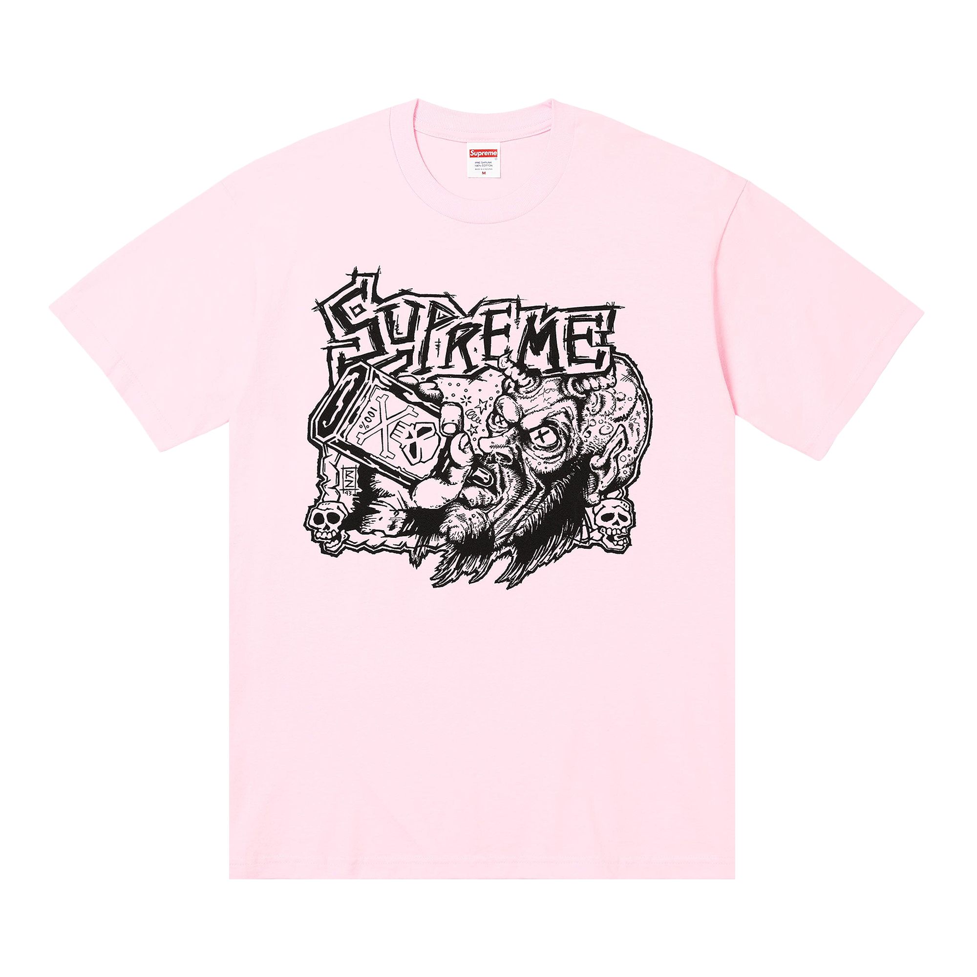 Pre-owned Supreme Fuckin Blowout Tee 'light Pink' | Men's Size Xxl