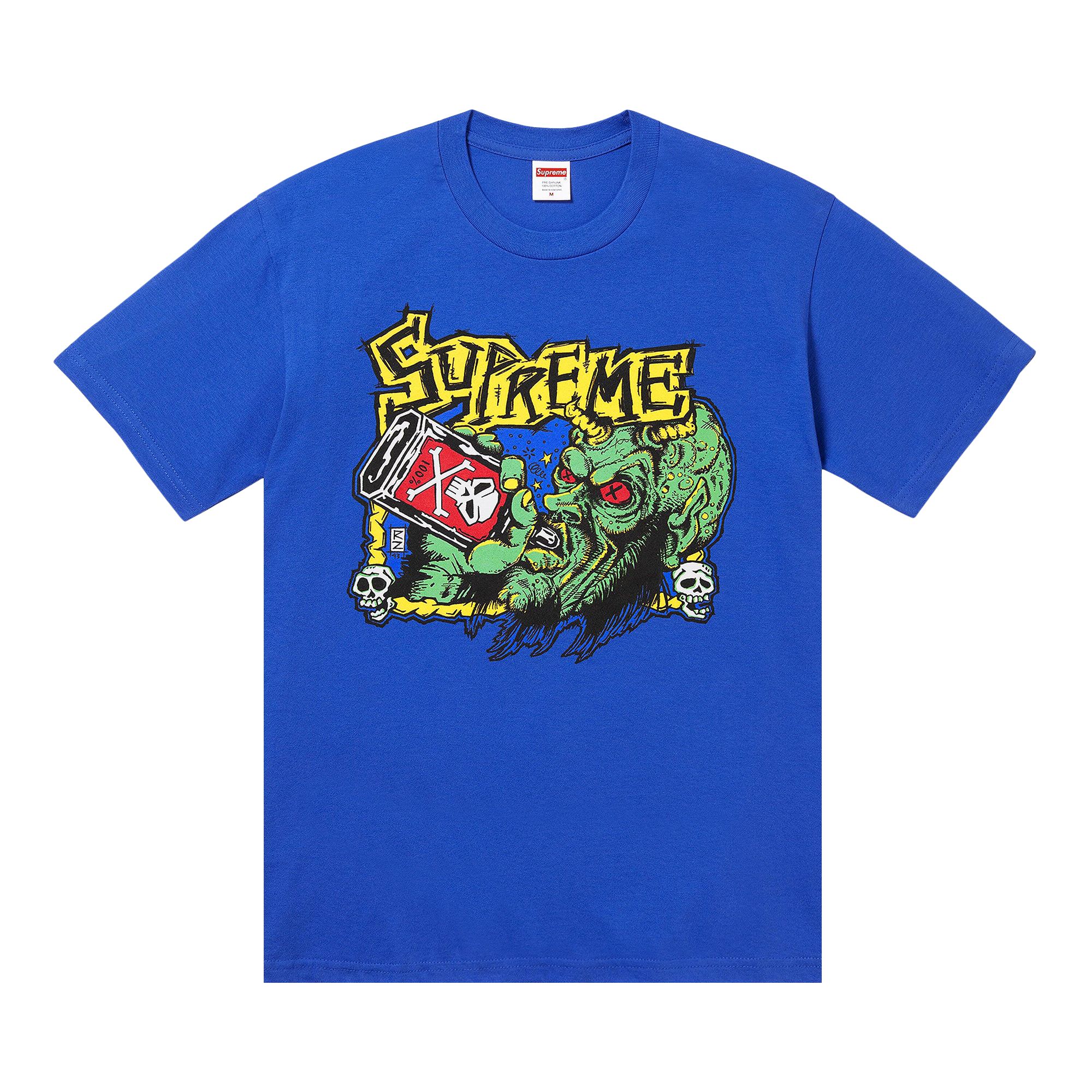 Pre-owned Supreme Fuckin Blowout Tee 'royal' | Blue | Men's Size S