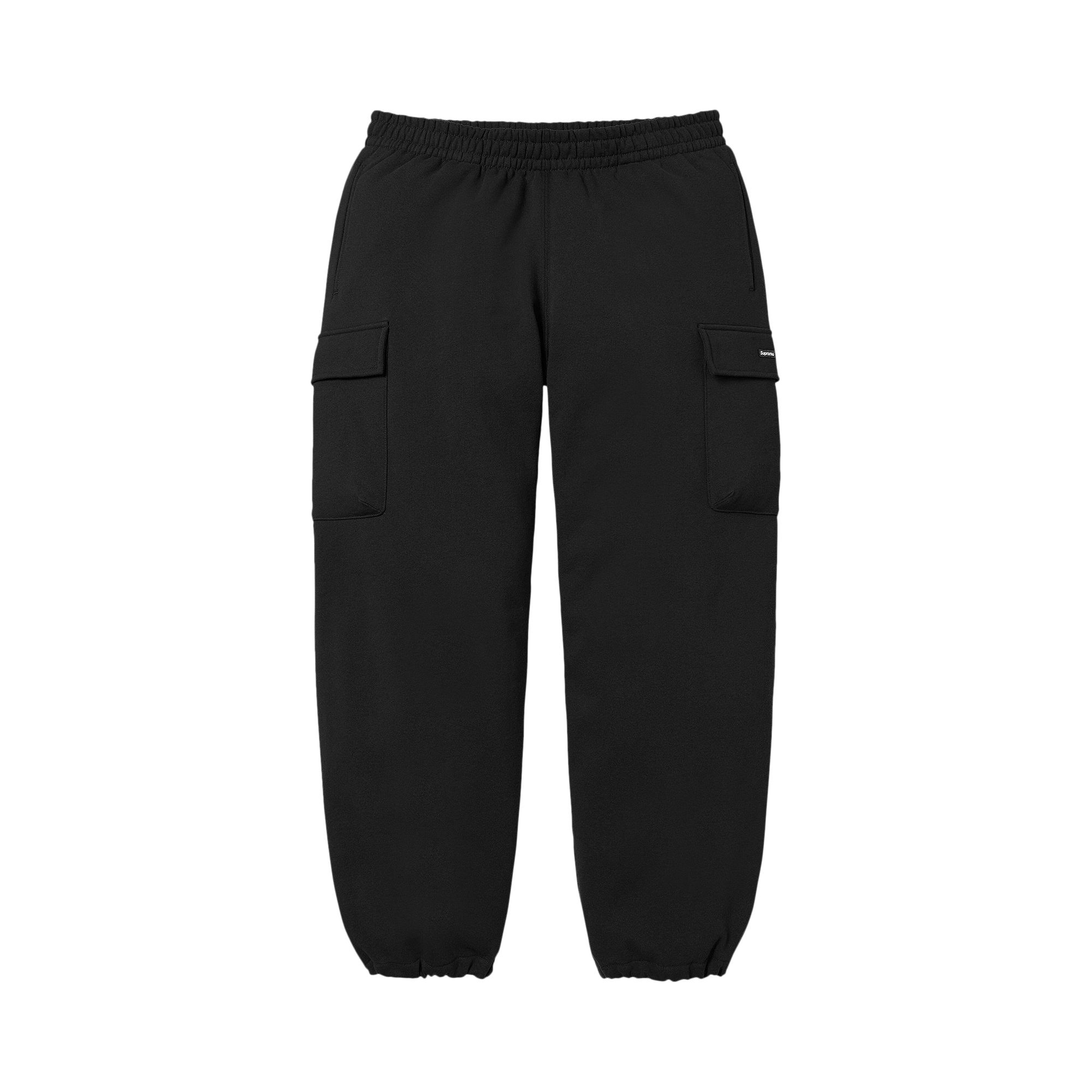 Pre-owned Supreme Small Box Cargo Sweatpant 'black' | Men's Size L