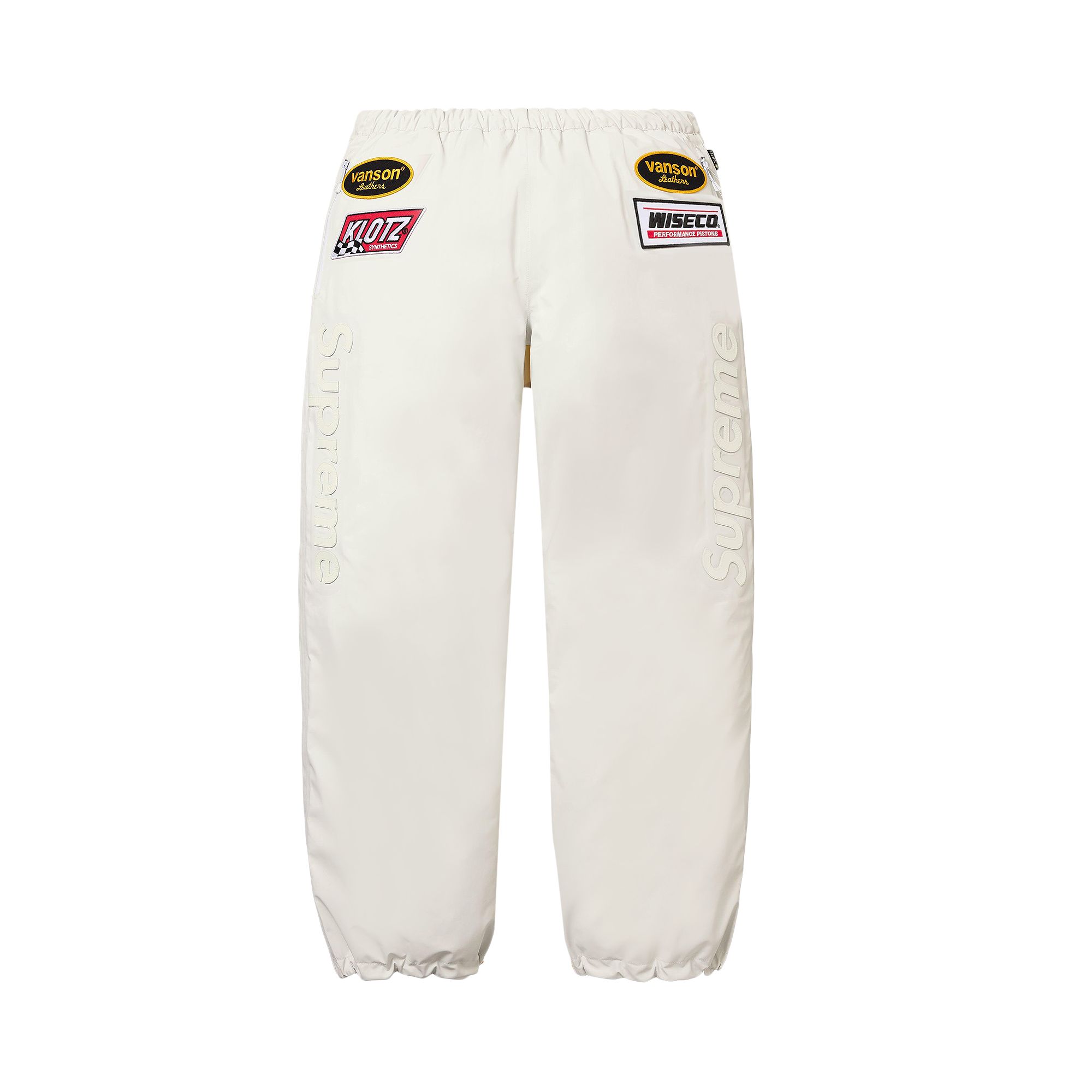Pre-owned Supreme X Vanson Leathers Gore-tex Pant 'white' | Men's Size S