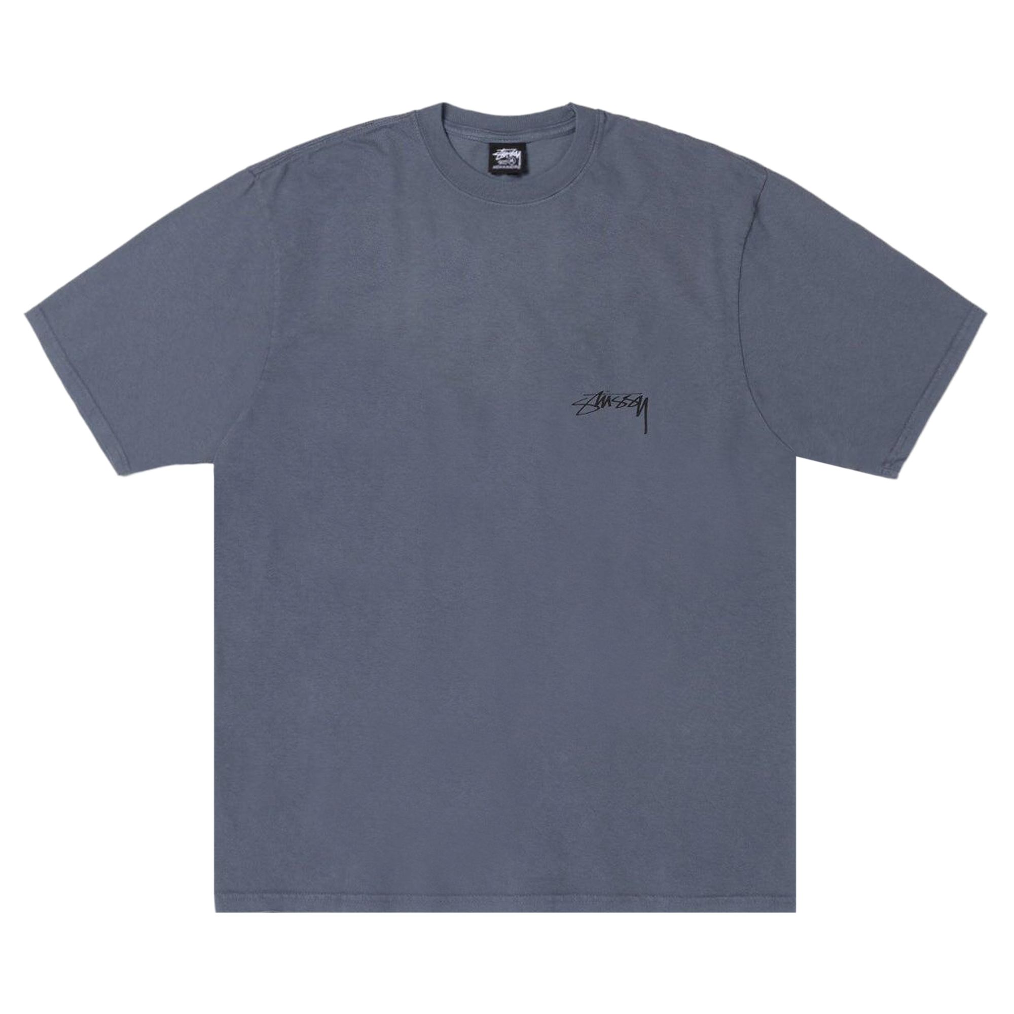Pre-owned Stussy Serpent Tee Pigment Dyed 'navy' | Blue | Men's Size S