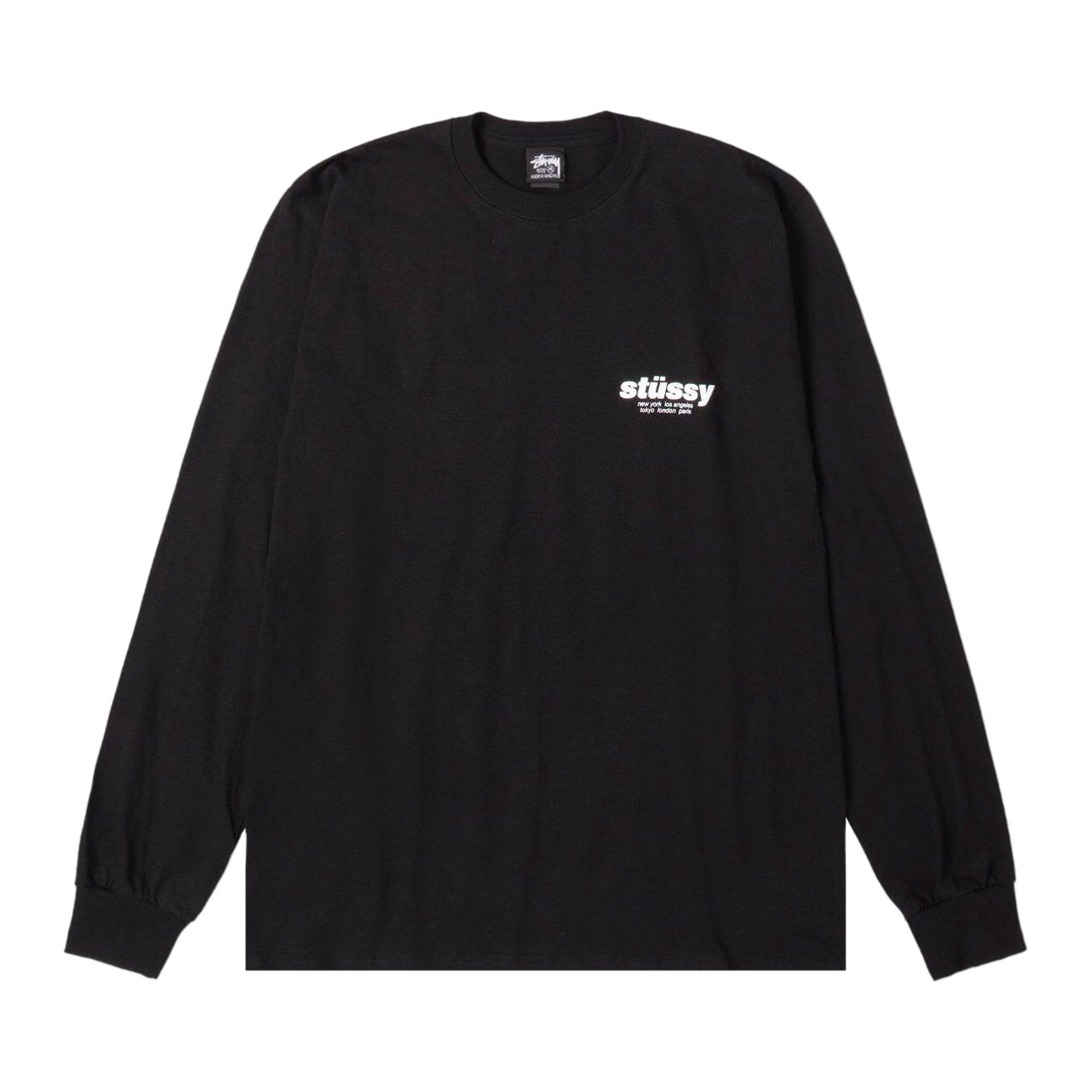 Pre-owned Stussy Rollers Long-sleeve Tee 'black' | Men's Size S