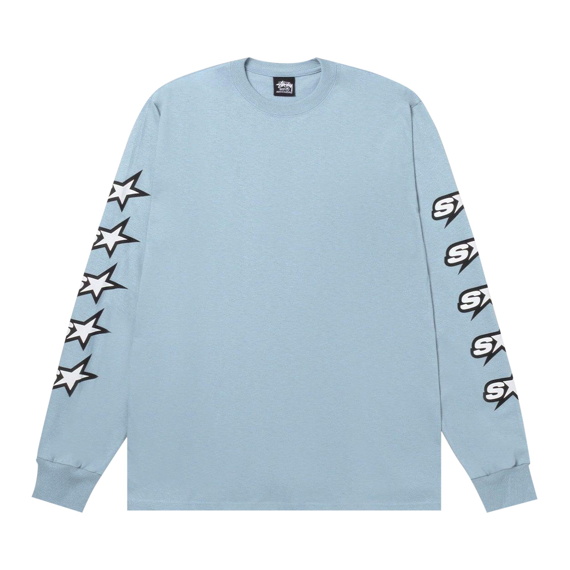 Pre-owned Stussy Speedway Long-sleeve Tee 'slate' | Blue | Men's Size Xxl