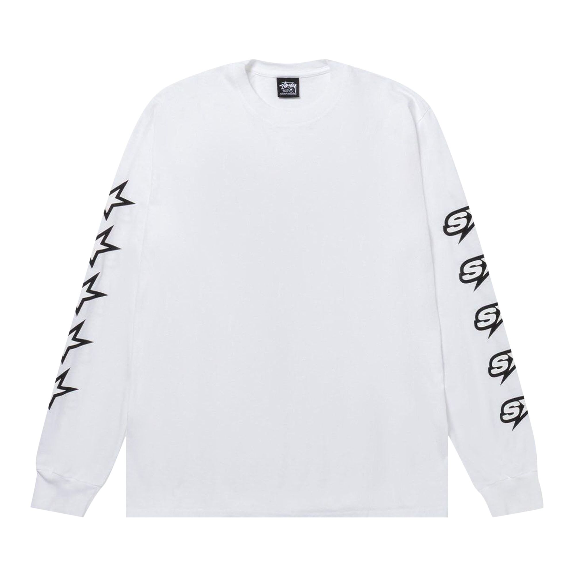 Pre-owned Stussy Speedway Long-sleeve Tee 'white' | Men's Size Xxl