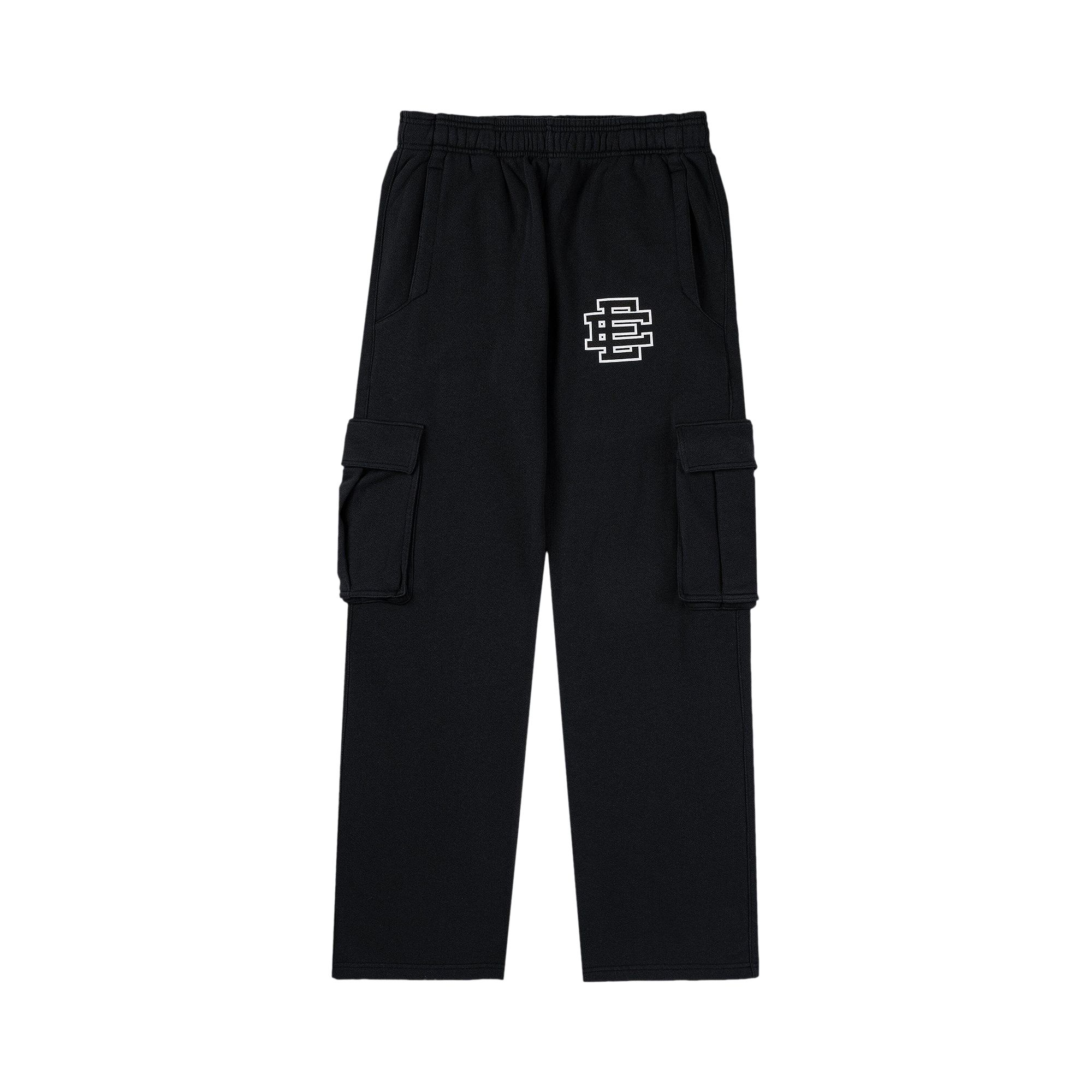 Pre-owned Eric Emanuel Ee Cargo Sweatpant 'black' | Men's Size L