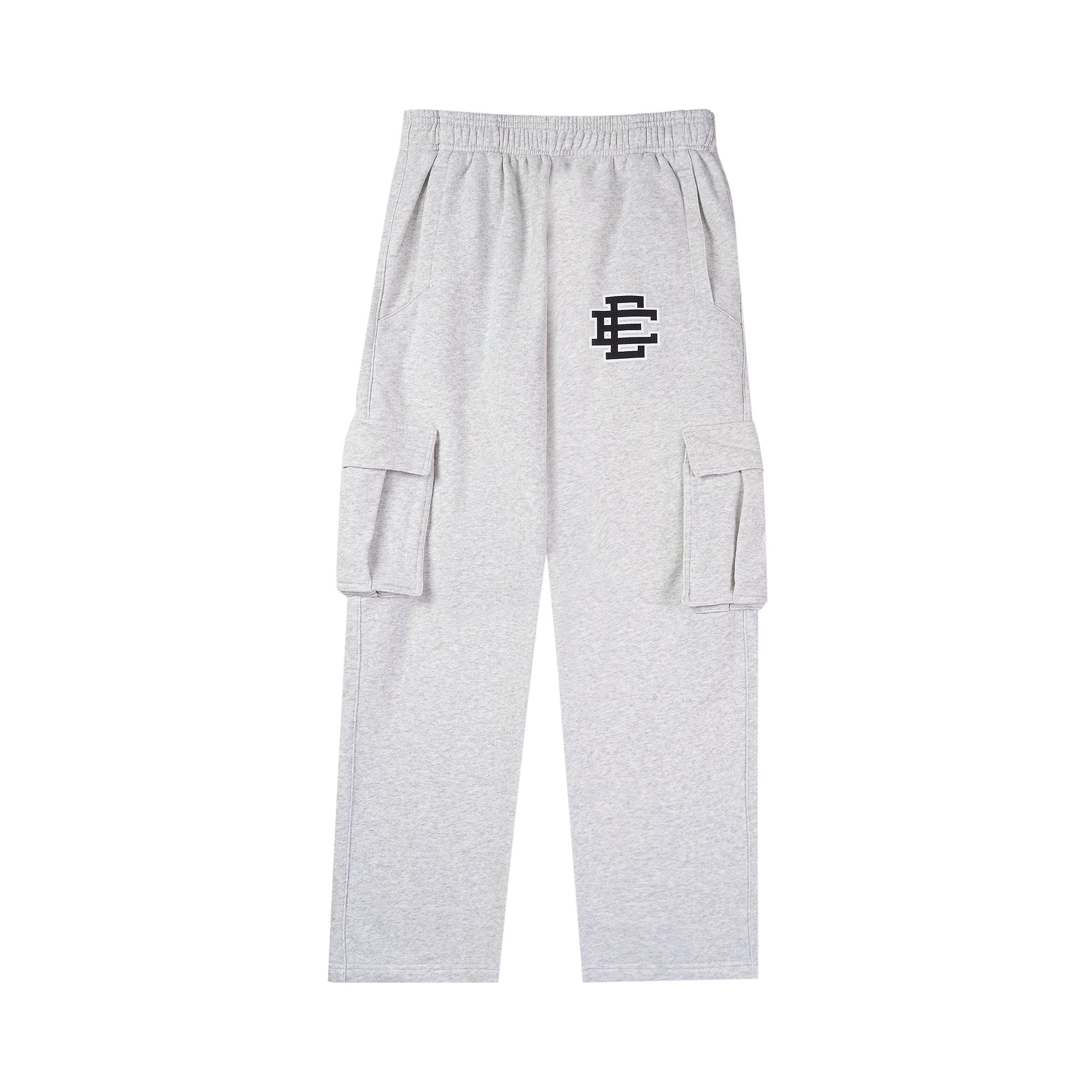 Pre-owned Eric Emanuel Ee Cargo Sweatpant 'heather Grey' | Men's Size Xl In Gray