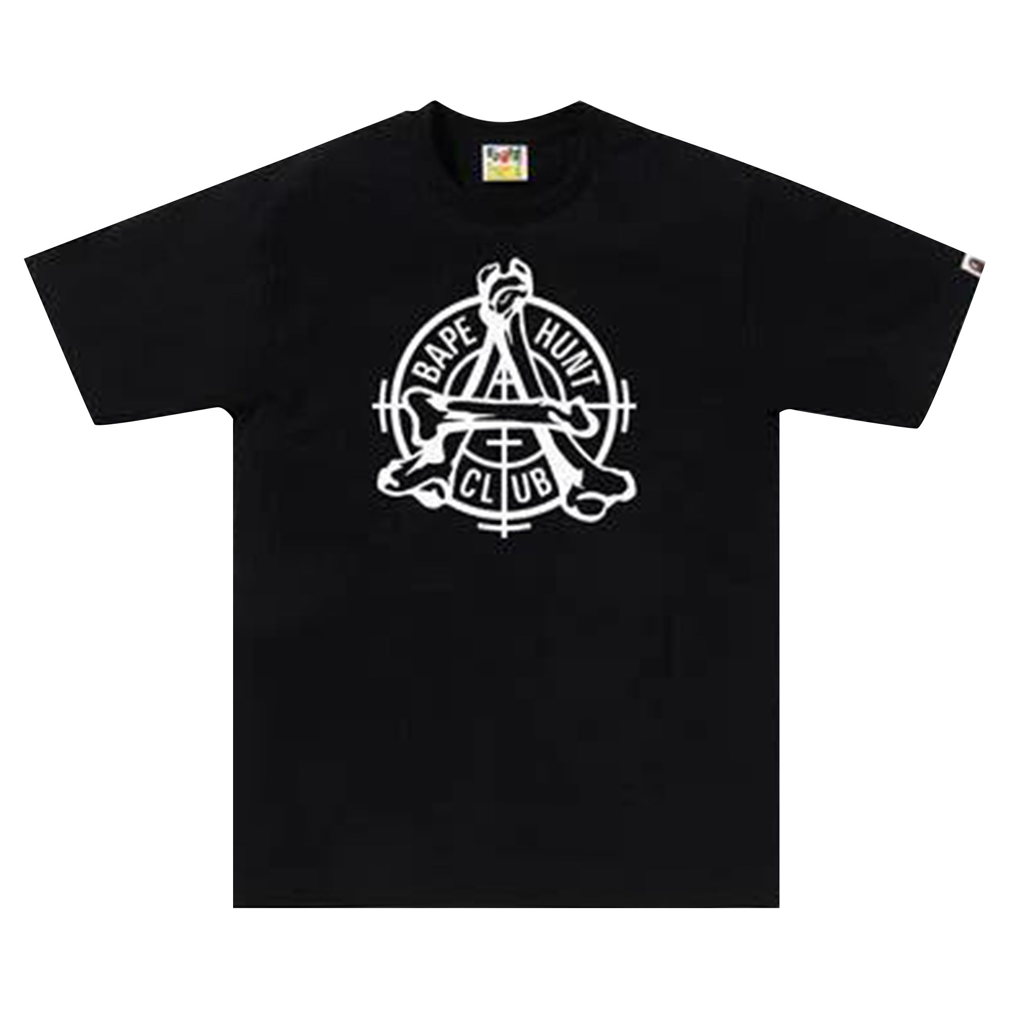 Pre-owned Bape Hunt Club Tee 'black' | Men's Size M