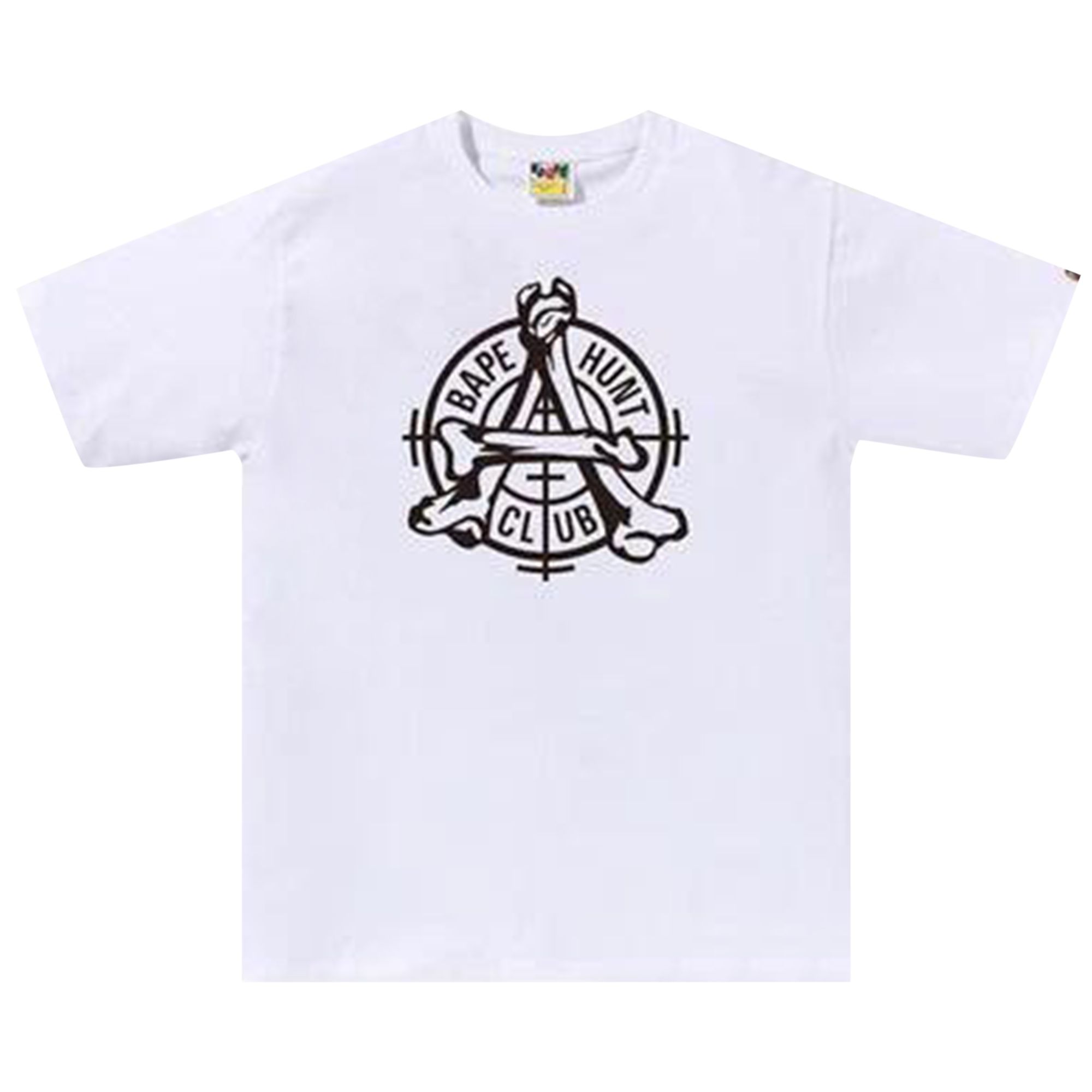 Pre-owned Bape Hunt Club Tee 'white' | Men's Size Xl