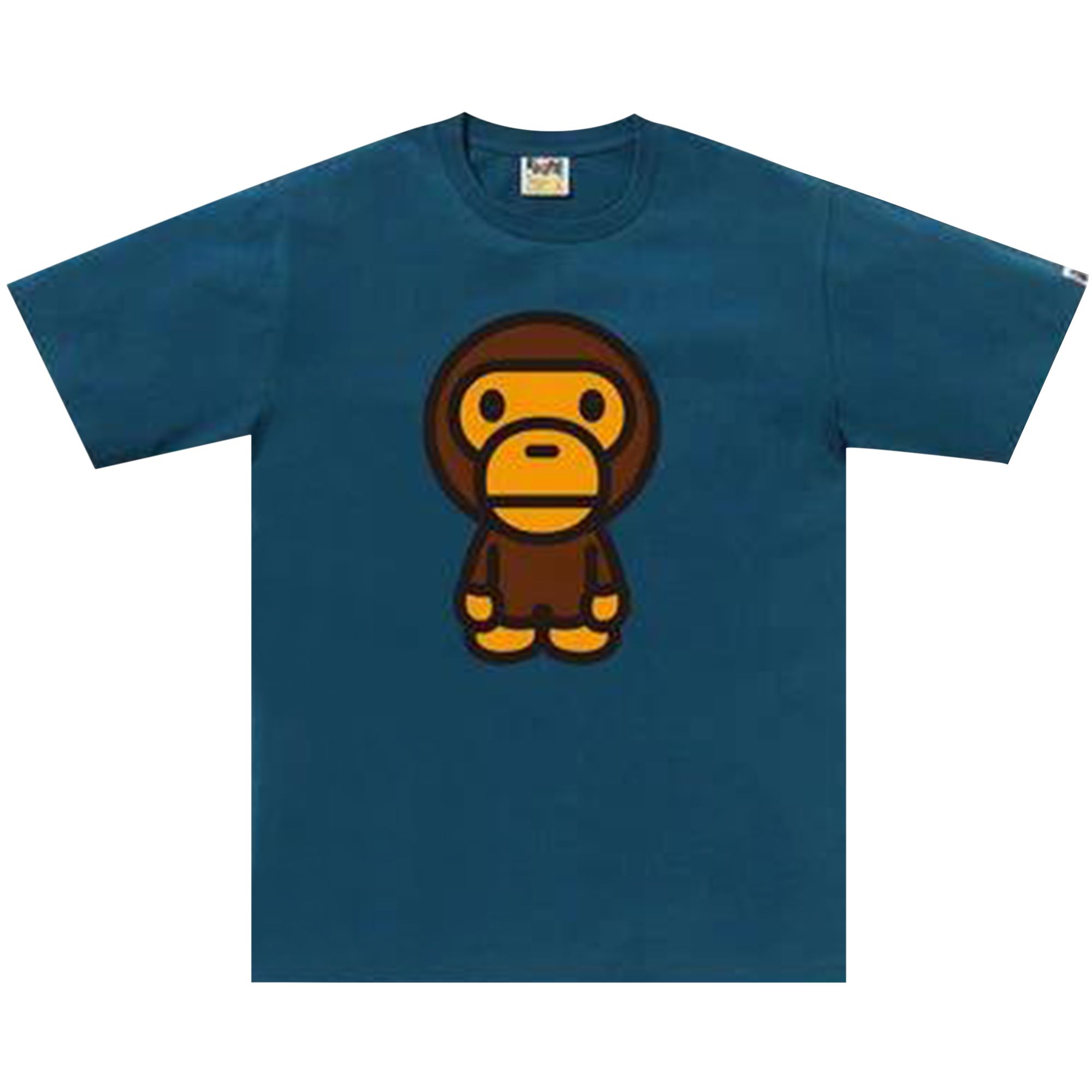 Pre-owned Bape Big Baby Milo Tee 'navy' | Blue | Men's Size L