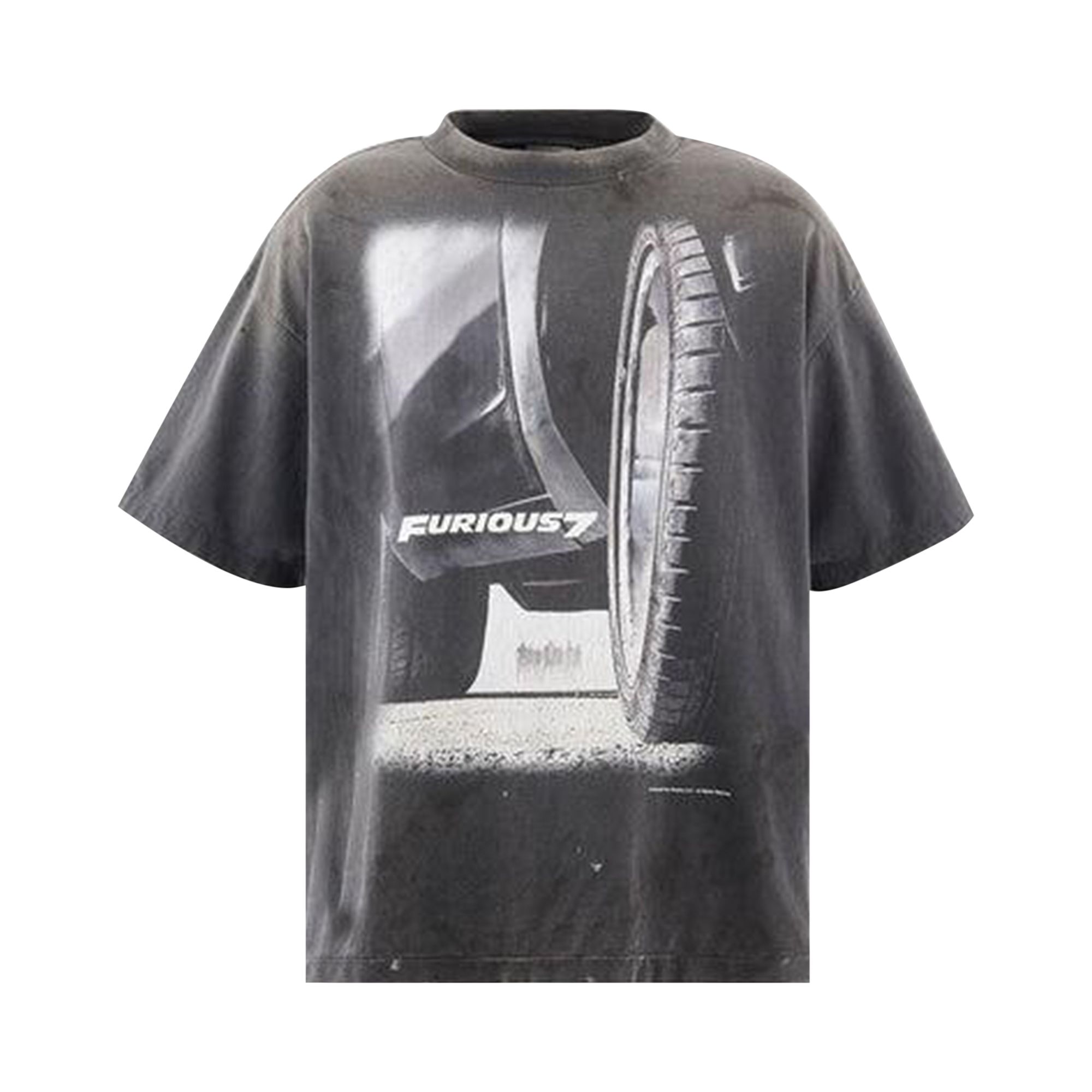 Pre-owned Saint Mxxxxxx Furious 7 Short Sleeve Tee 'black' | Men's Size Xxl