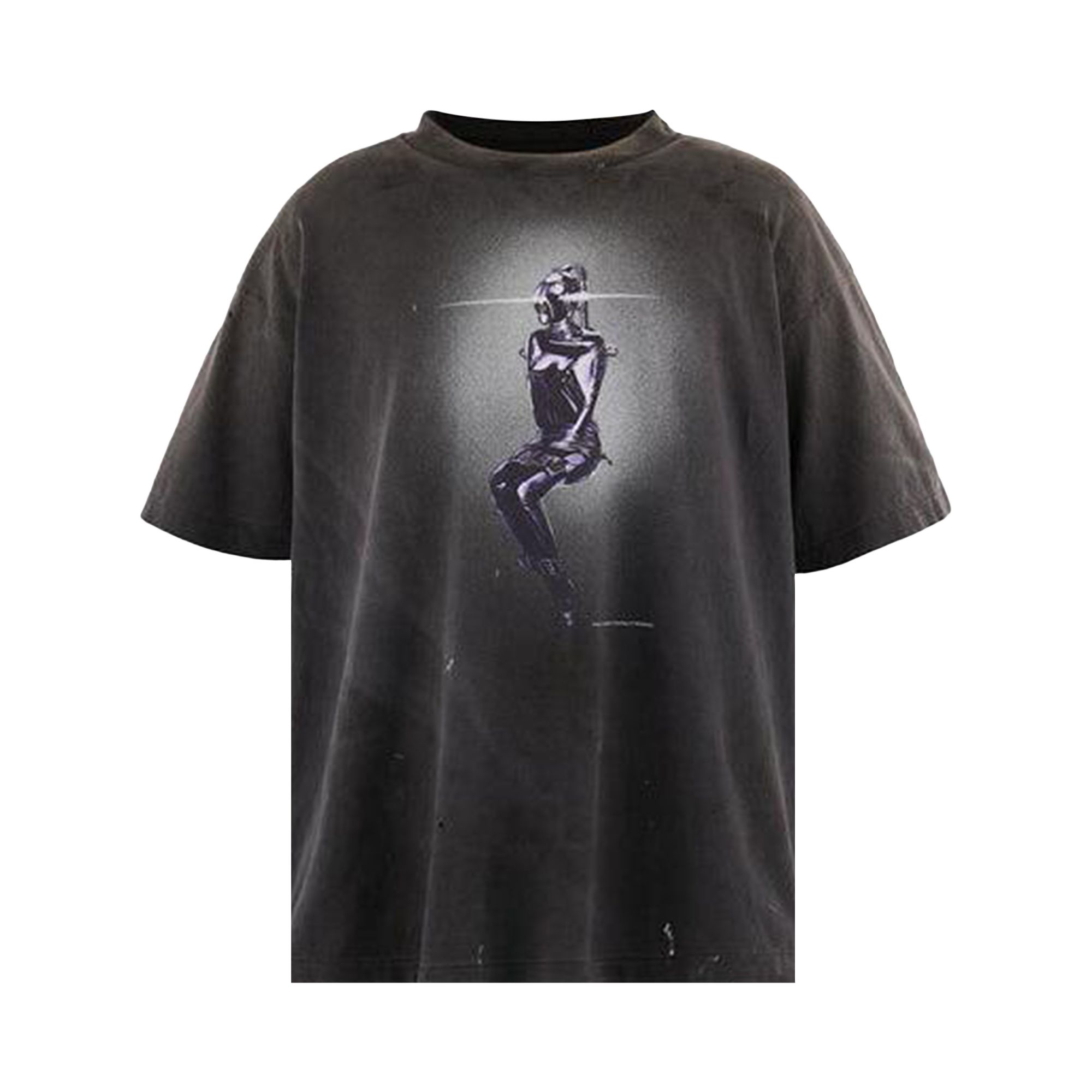Pre-owned Saint Mxxxxxx Mask Srym Short Sleeve Tee 'black' | Men's Size M
