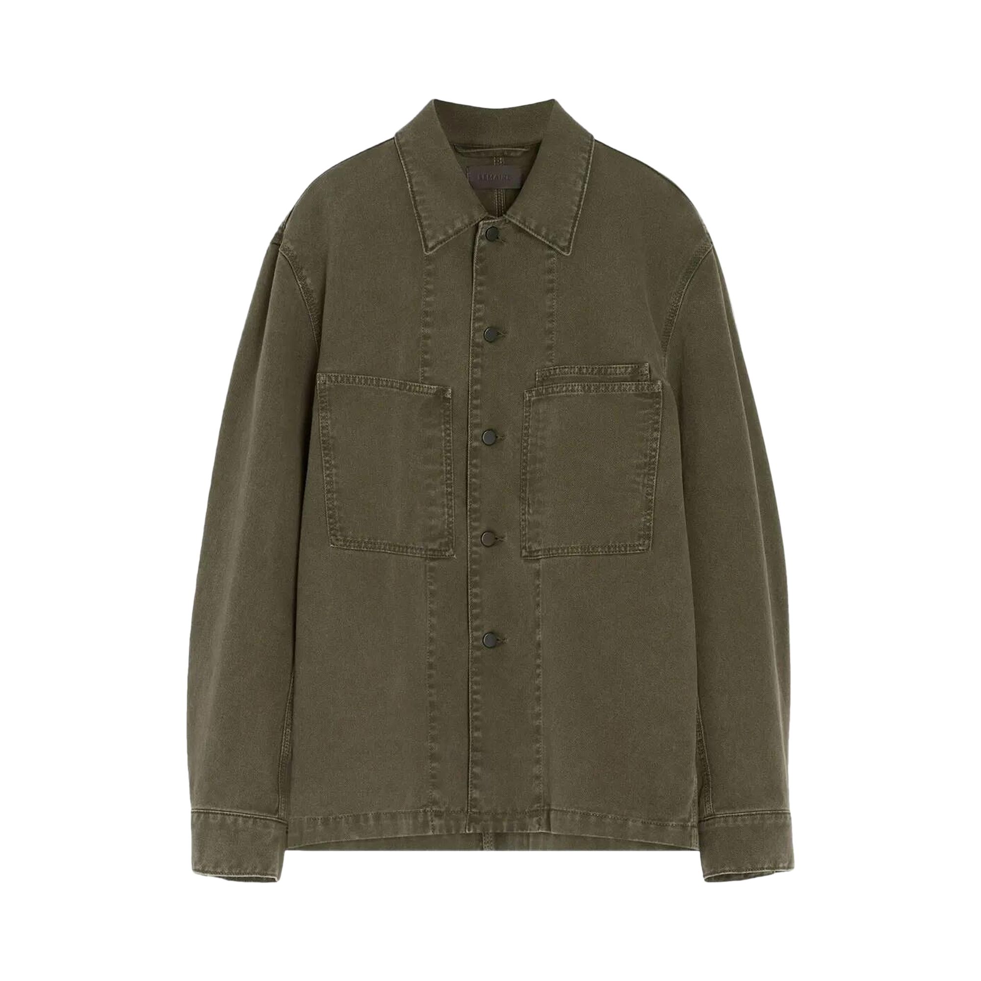 Pre-owned Lemaire Workwear Overshirt 'moss Green' | Men's Size 50