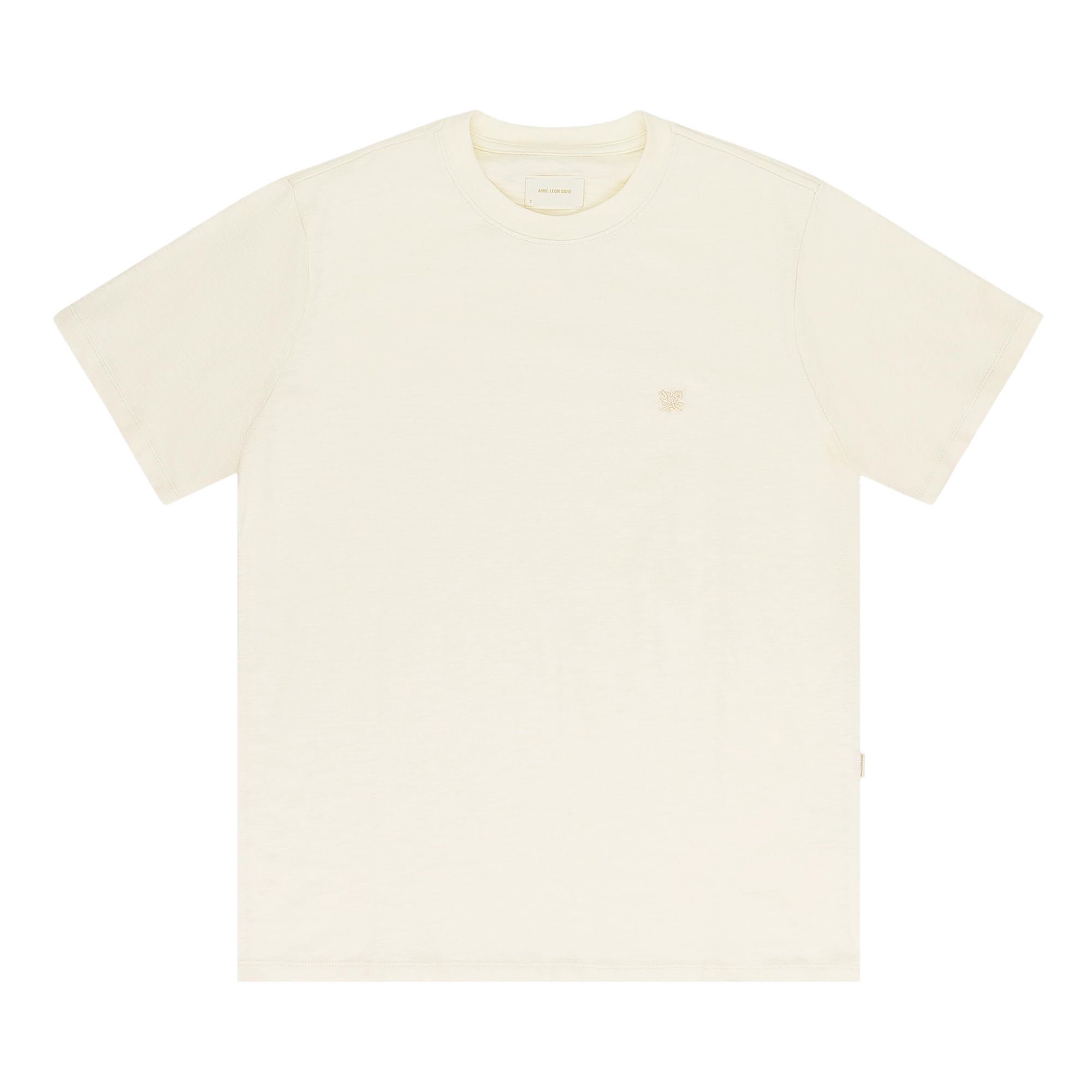 Pre-owned Aimé Leon Dore Summer Uniform T-shirt 'pristine' | Cream | Men's Size S In White
