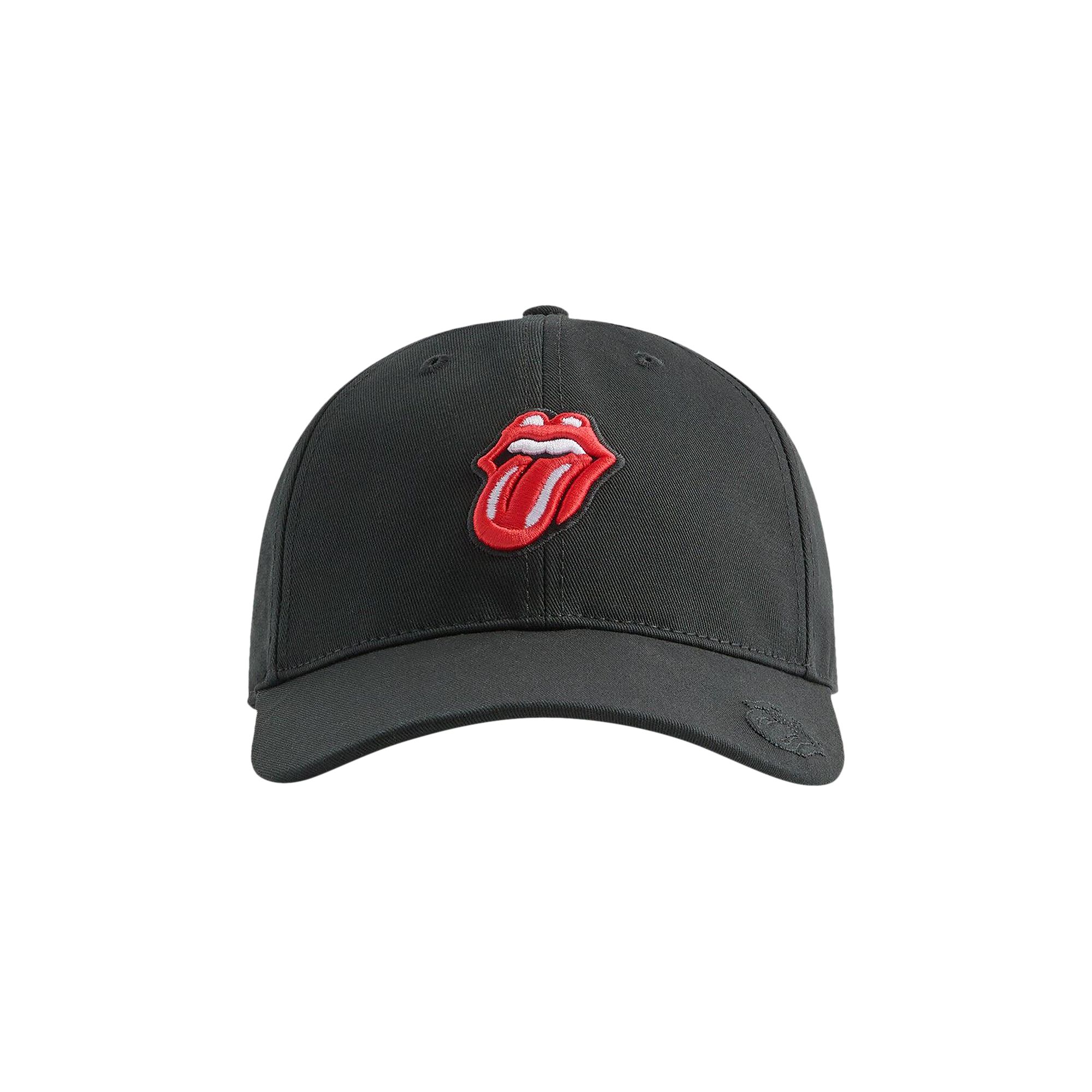 Pre-owned Kith For Rolling Stones Aaron Classic Cap 'black' | Men's Size Onesize