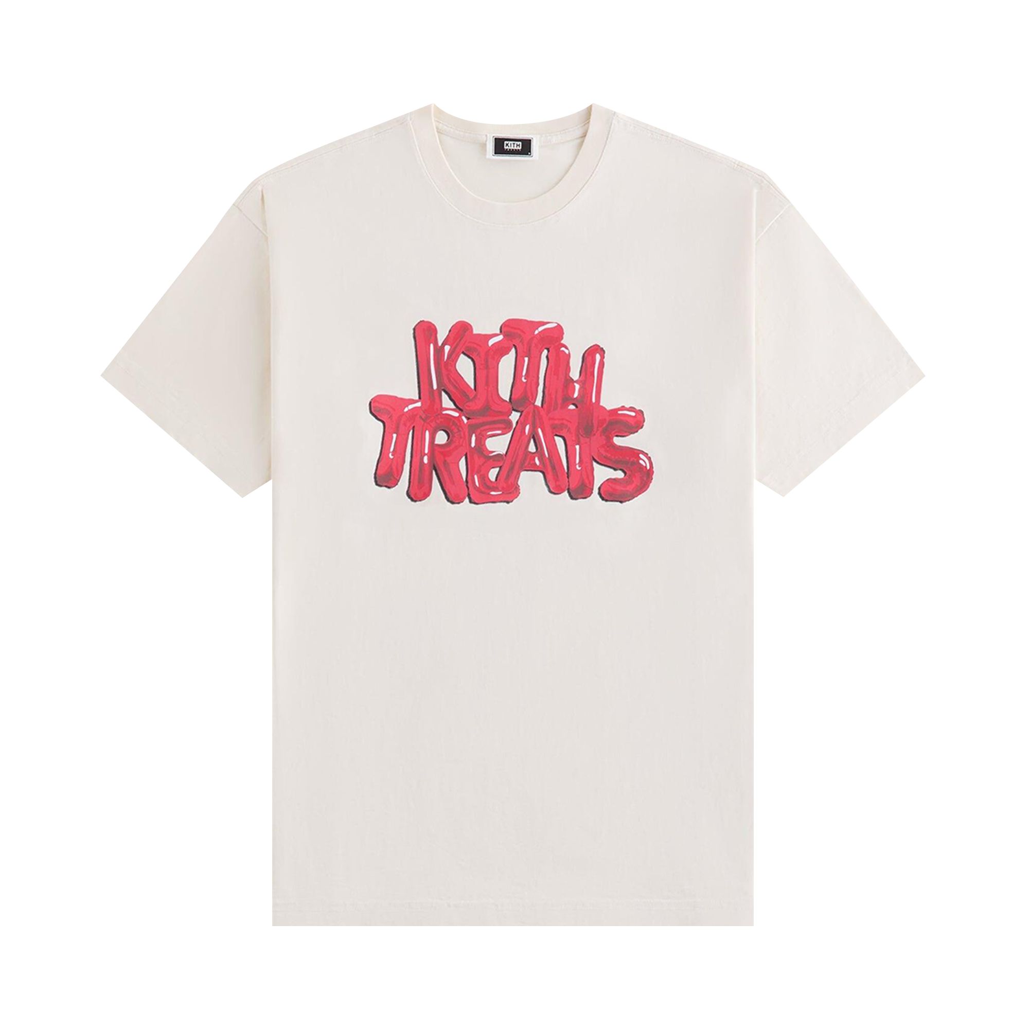 Pre-owned Kith Treats Balloon Tee 'sandrift' | Cream | Men's Size Xxl In White