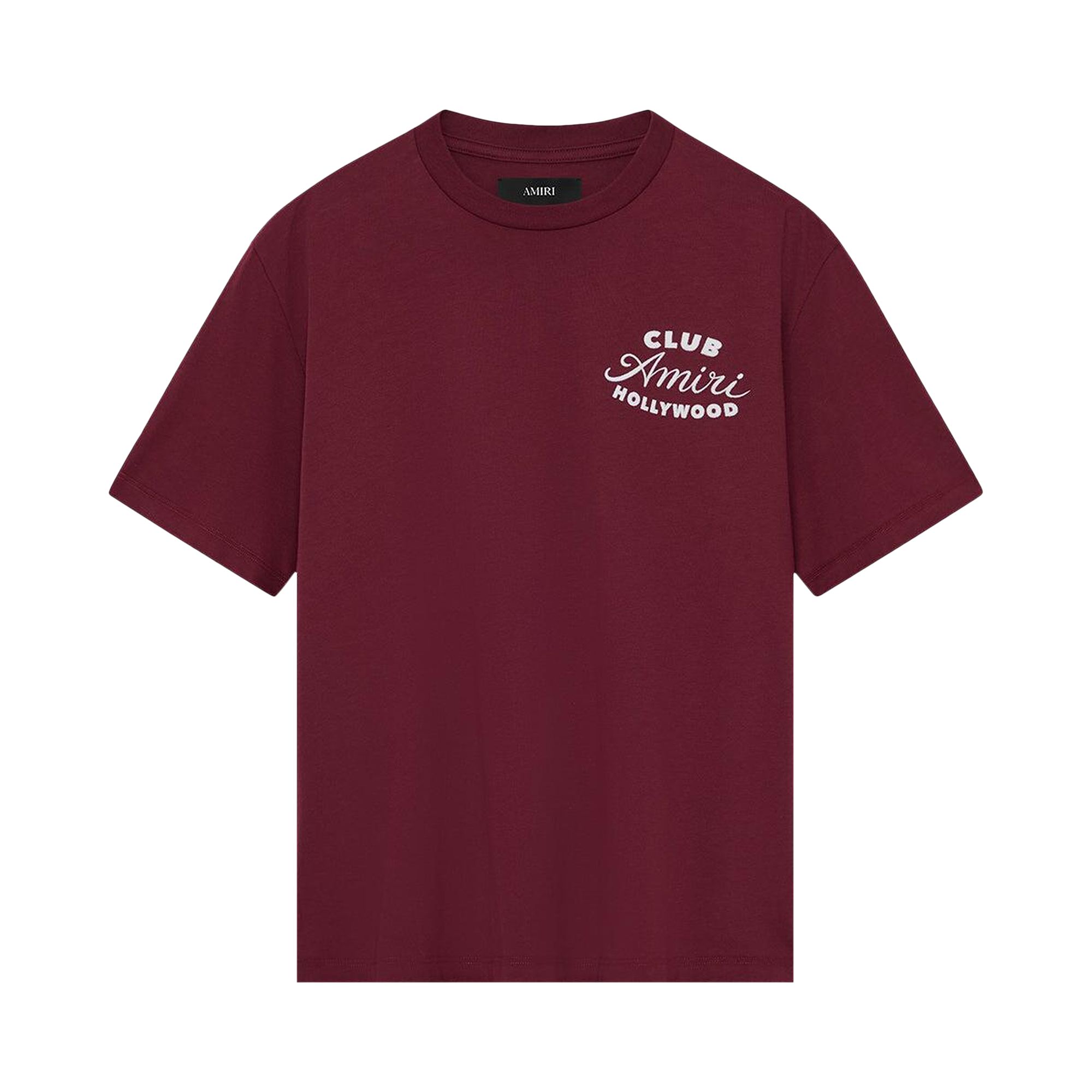 Pre-owned Amiri Club Tee 'wine' | Red | Men's Size Xs