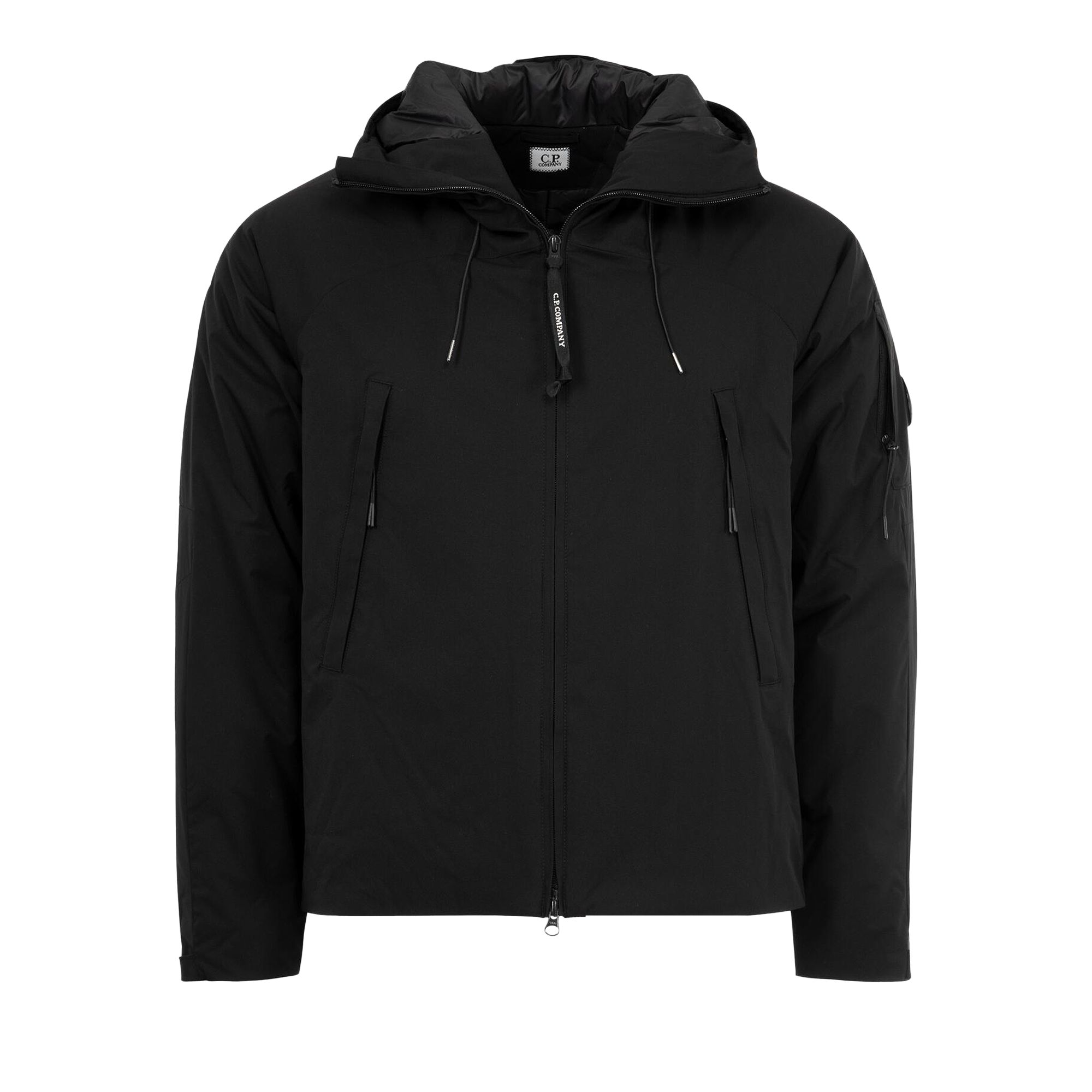 Pre-owned C.p. Company Pro-tek Hooded Padded Jacket 'black' | Men's Size L