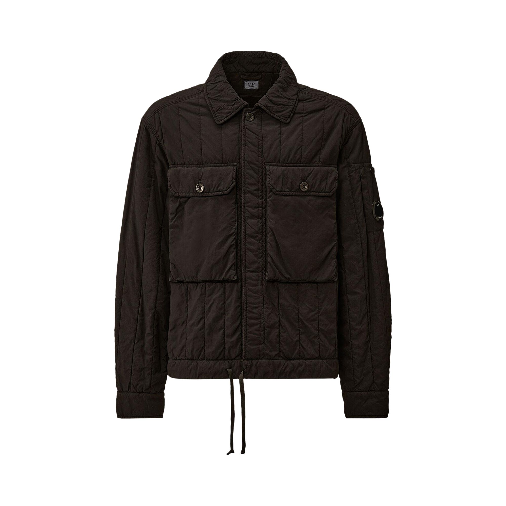 Pre-owned C.p. Company Gd Liner Short Padded Jacket 'black' | Men's Size Xl
