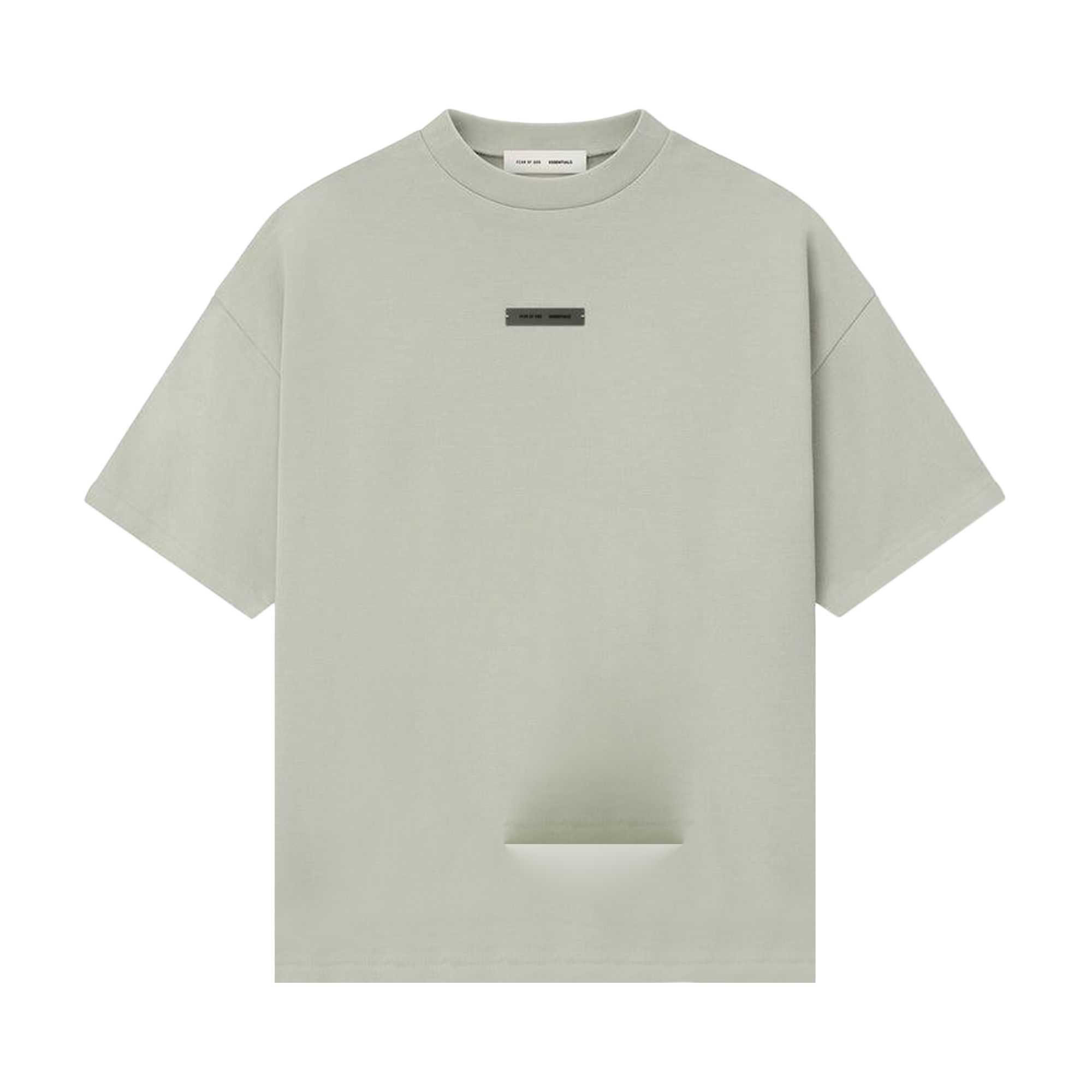 Pre-owned Essentials Fear Of God Pique 90's Short-sleeve Tee 'abbey Stone' | Grey | Men's Size Xxl In Gray
