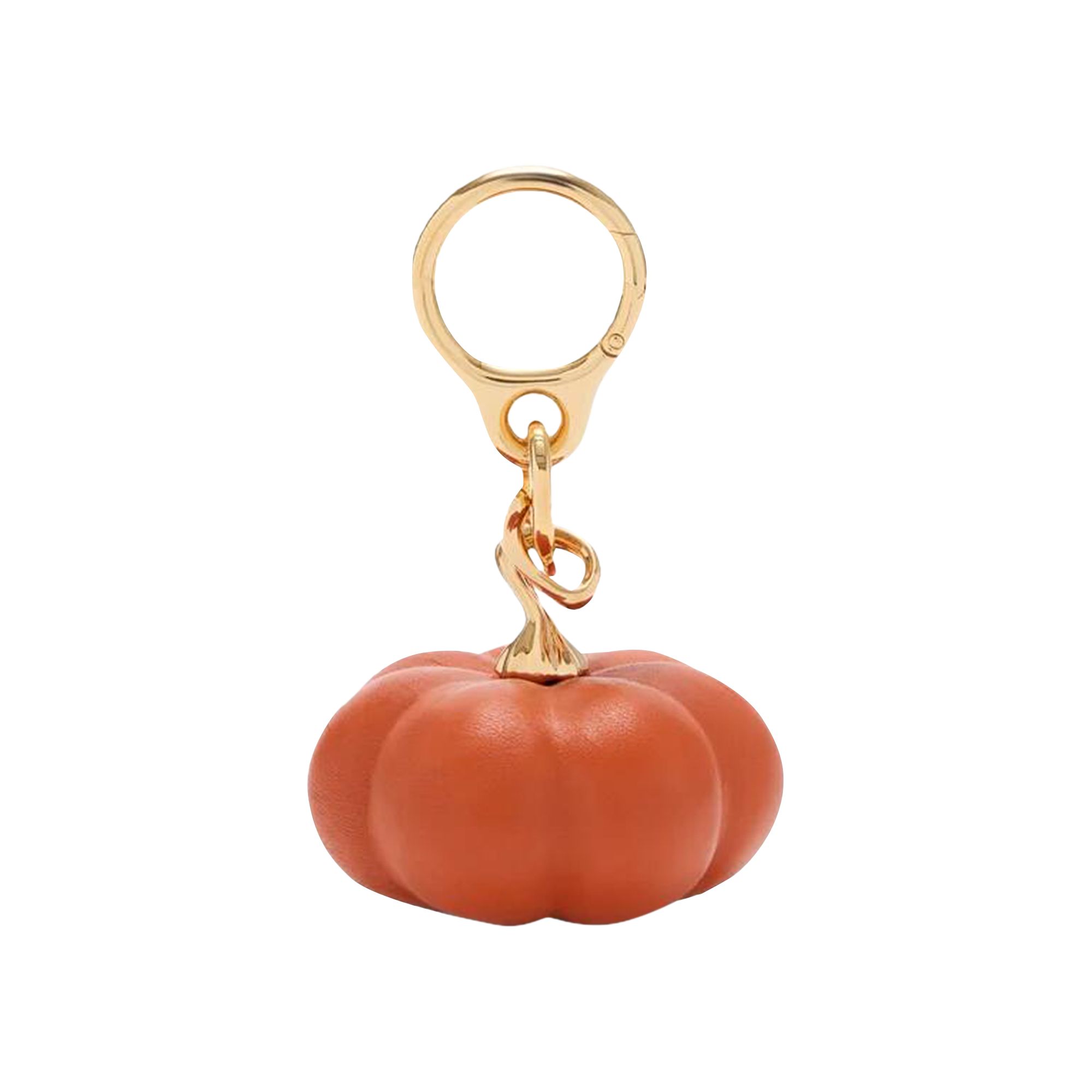 Pre-owned Loewe Short Lambskin Pumpkin Charm 'orange/gold' | Women's Size Onesize