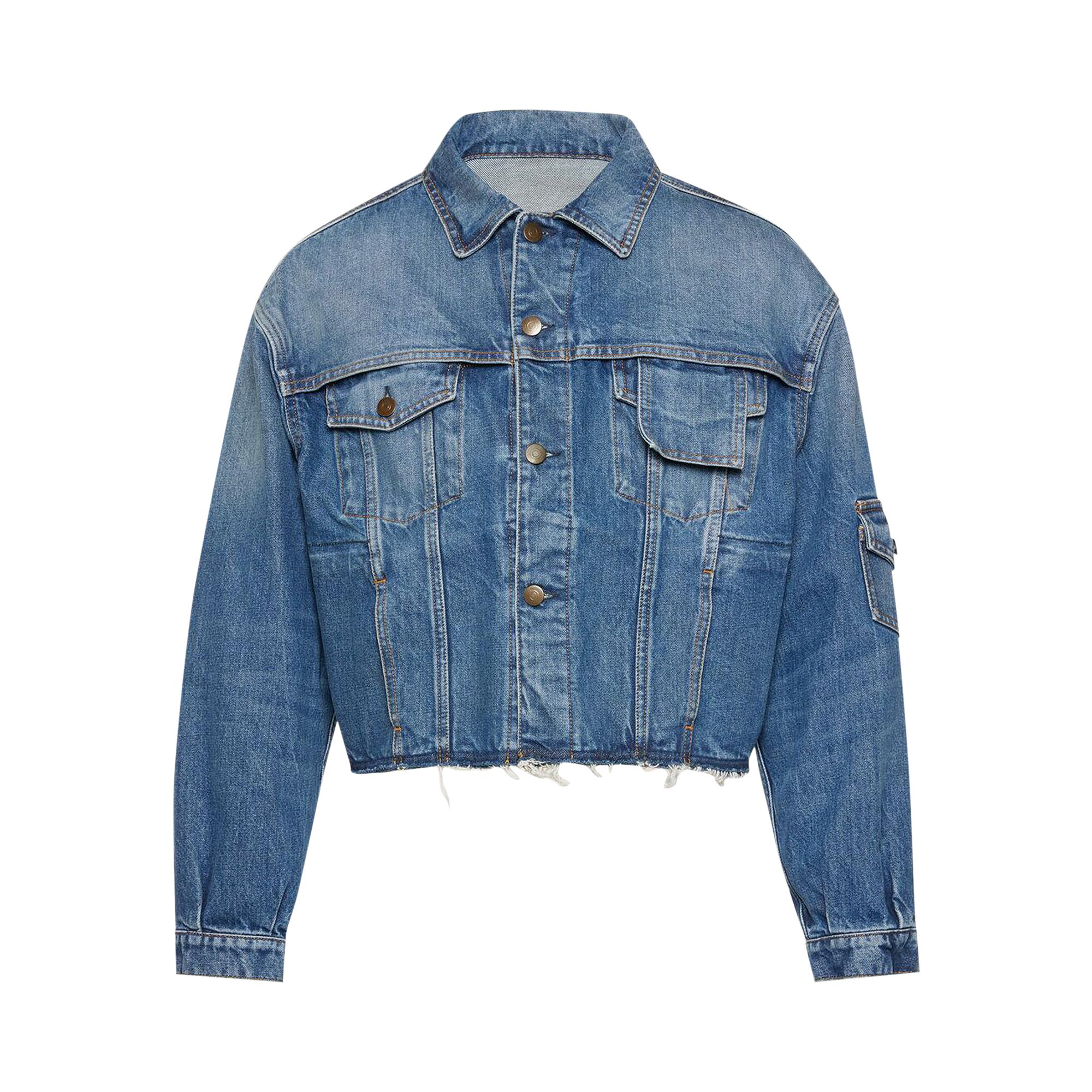 Pre-owned Maison Margiela Sports Jacket 'blue' | Men's Size 52