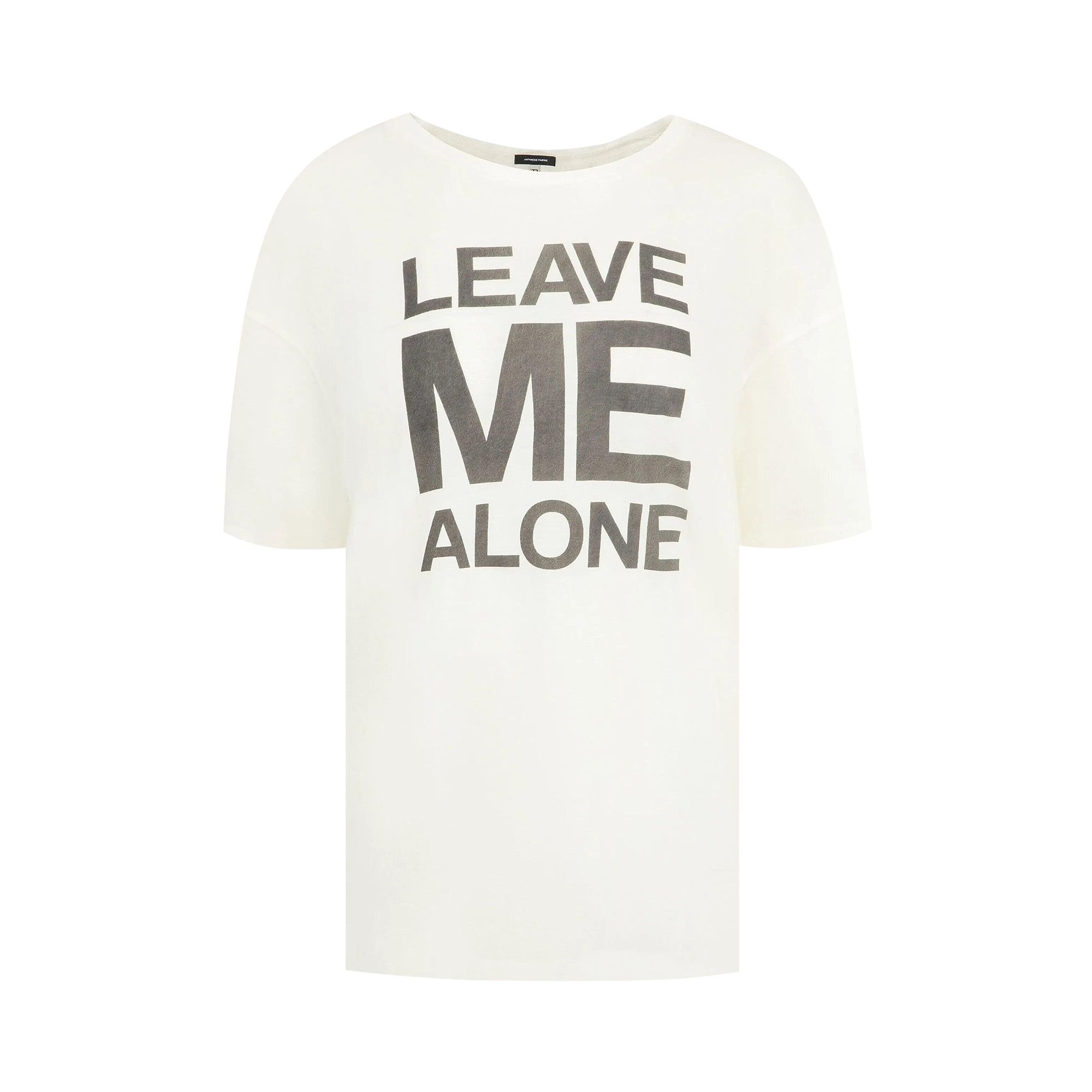 Pre-owned R13 Leave Me Alone Relaxed T 'ecru White' | Women's Size Xs