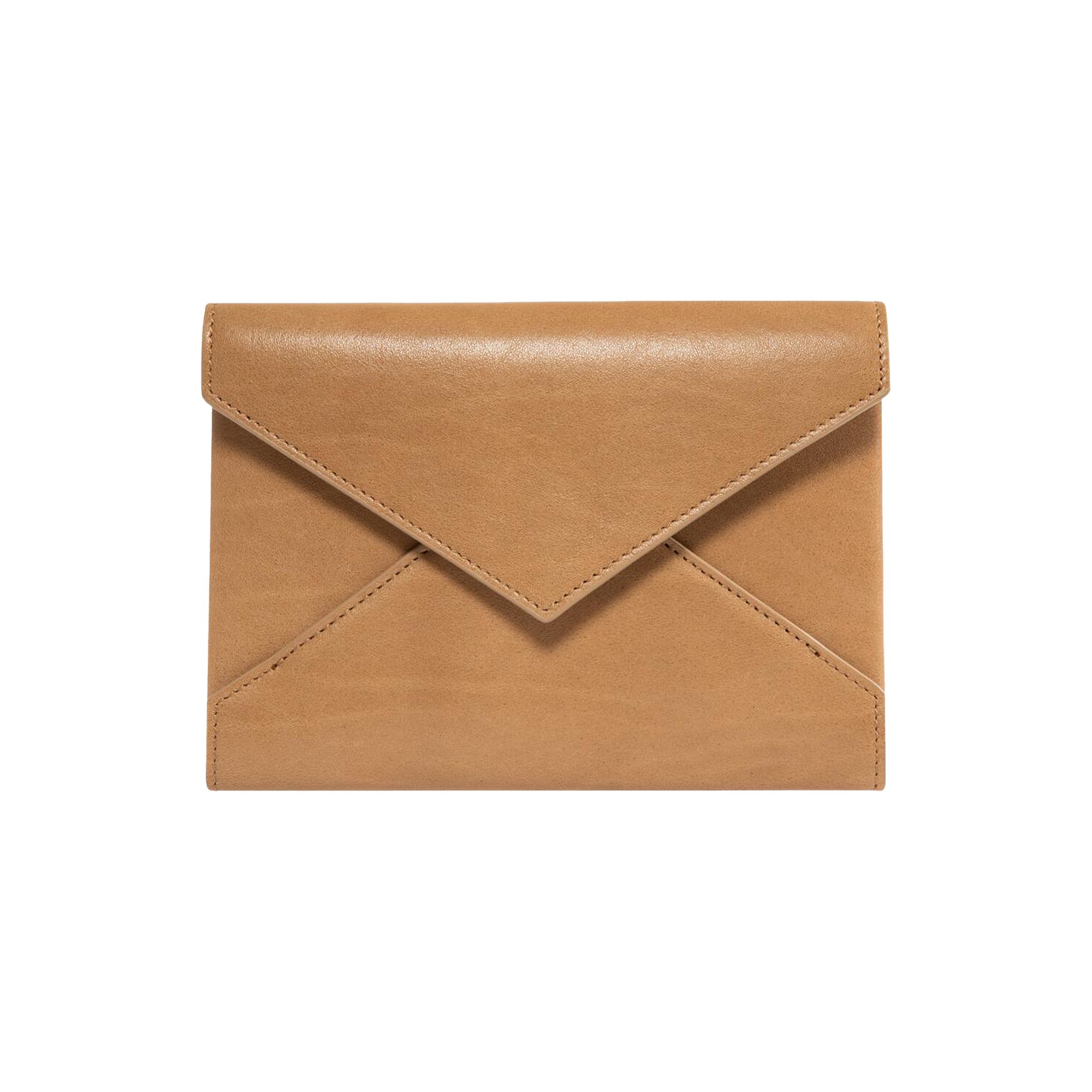 Pre-owned Saint Laurent Letter Passport Case 'natural Tan' | Women's Size Onesize In Brown