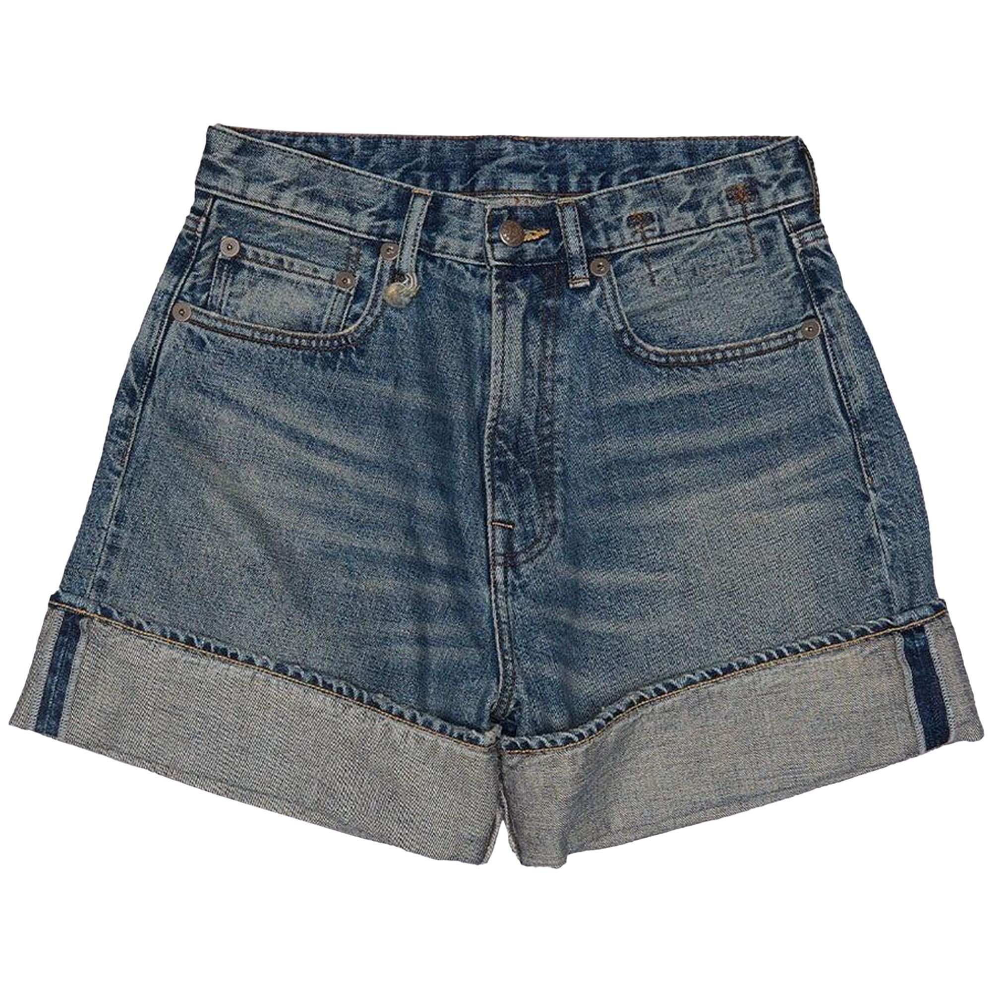 Pre-owned R13 Nina Short 'barter Indigo' | Blue | Women's Size 26