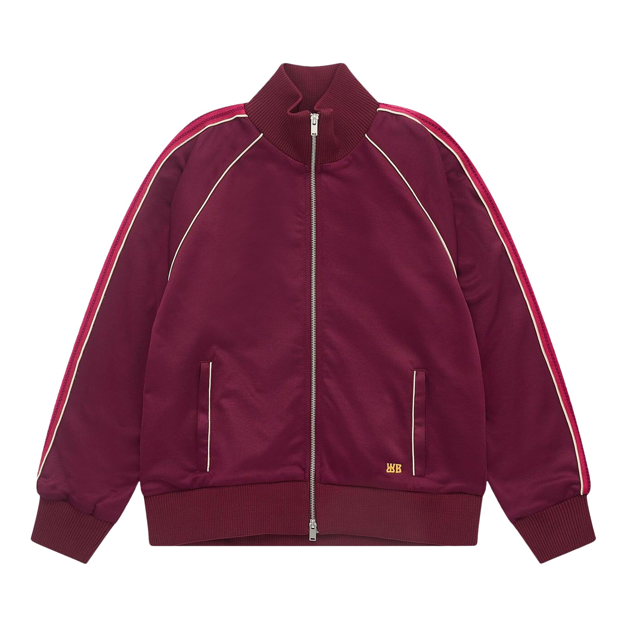 Pre-owned Wales Bonner Essence Track Top 'burgundy' | Red | Men's Size L
