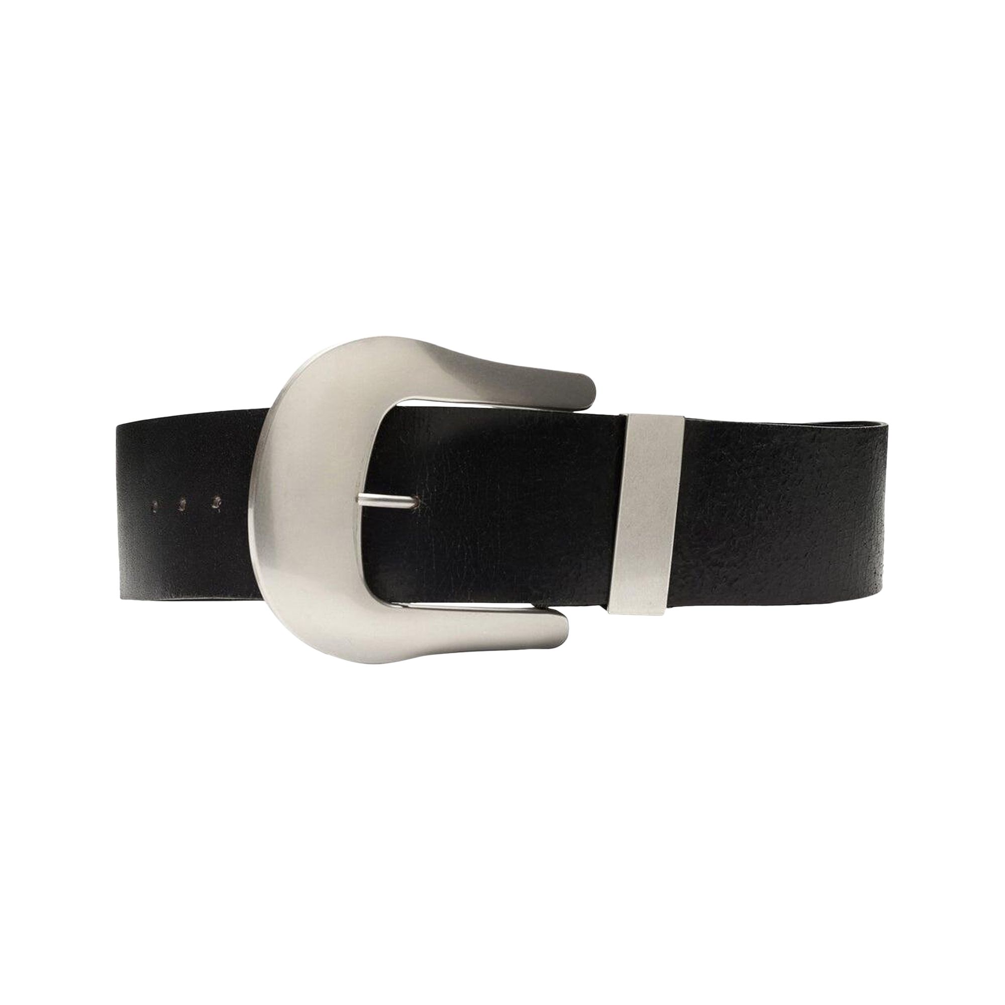 Pre-owned Vaquera Oversized Western Belt 'black' | Women's Size S