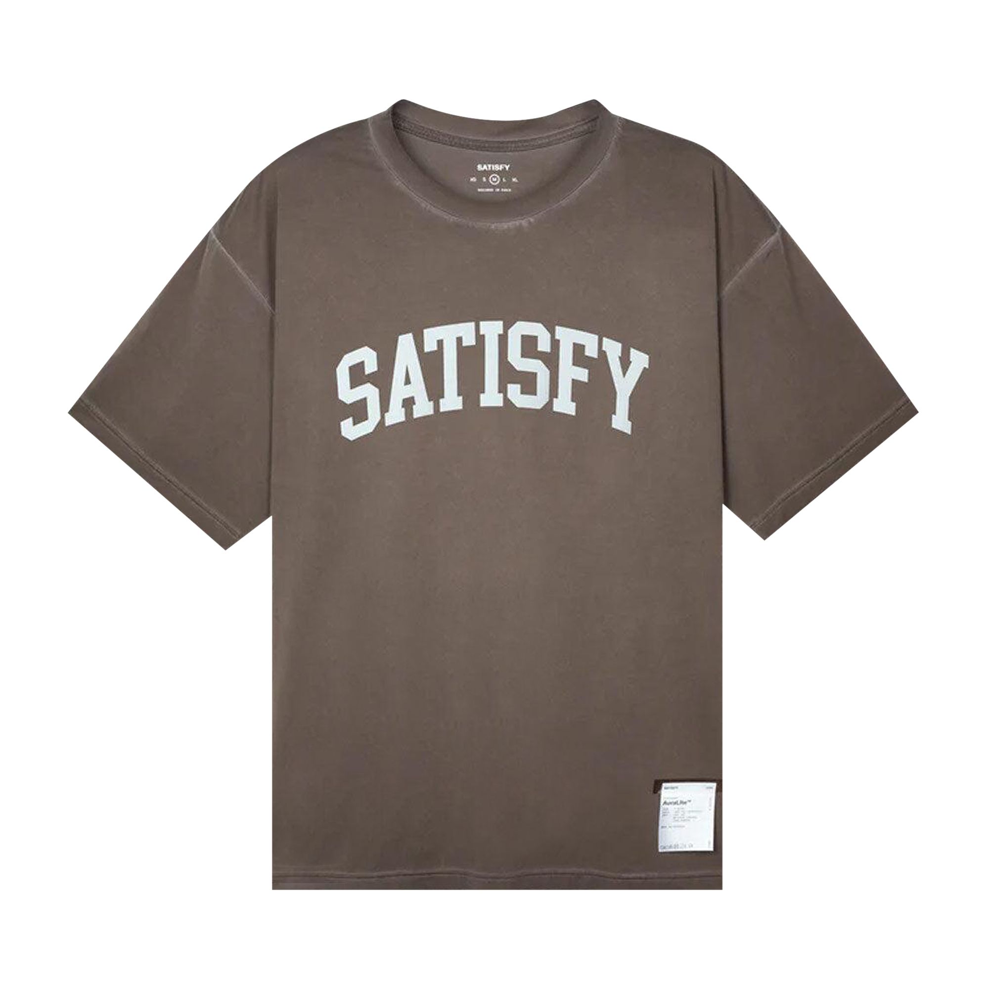 Pre-owned Satisfy Auralite T-shirt 'pigment Brown' | Men's Size M