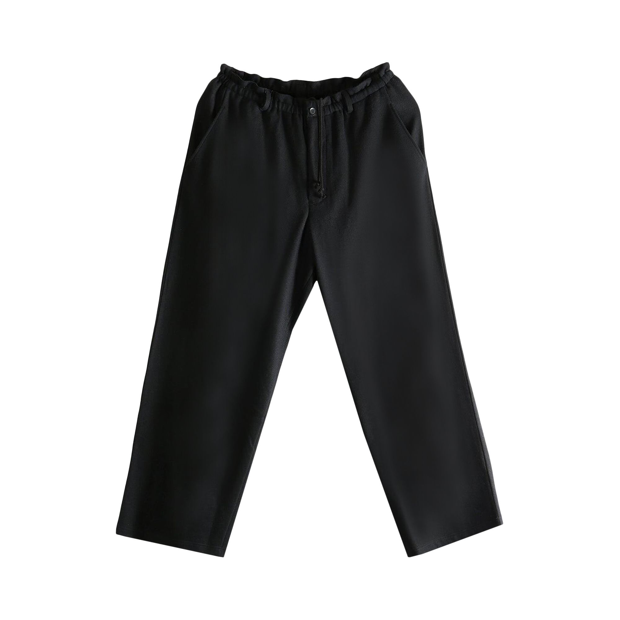 Pre-owned Yohji Yamamoto Pour Homme Jersey Pants 'black' | Men's Size 3