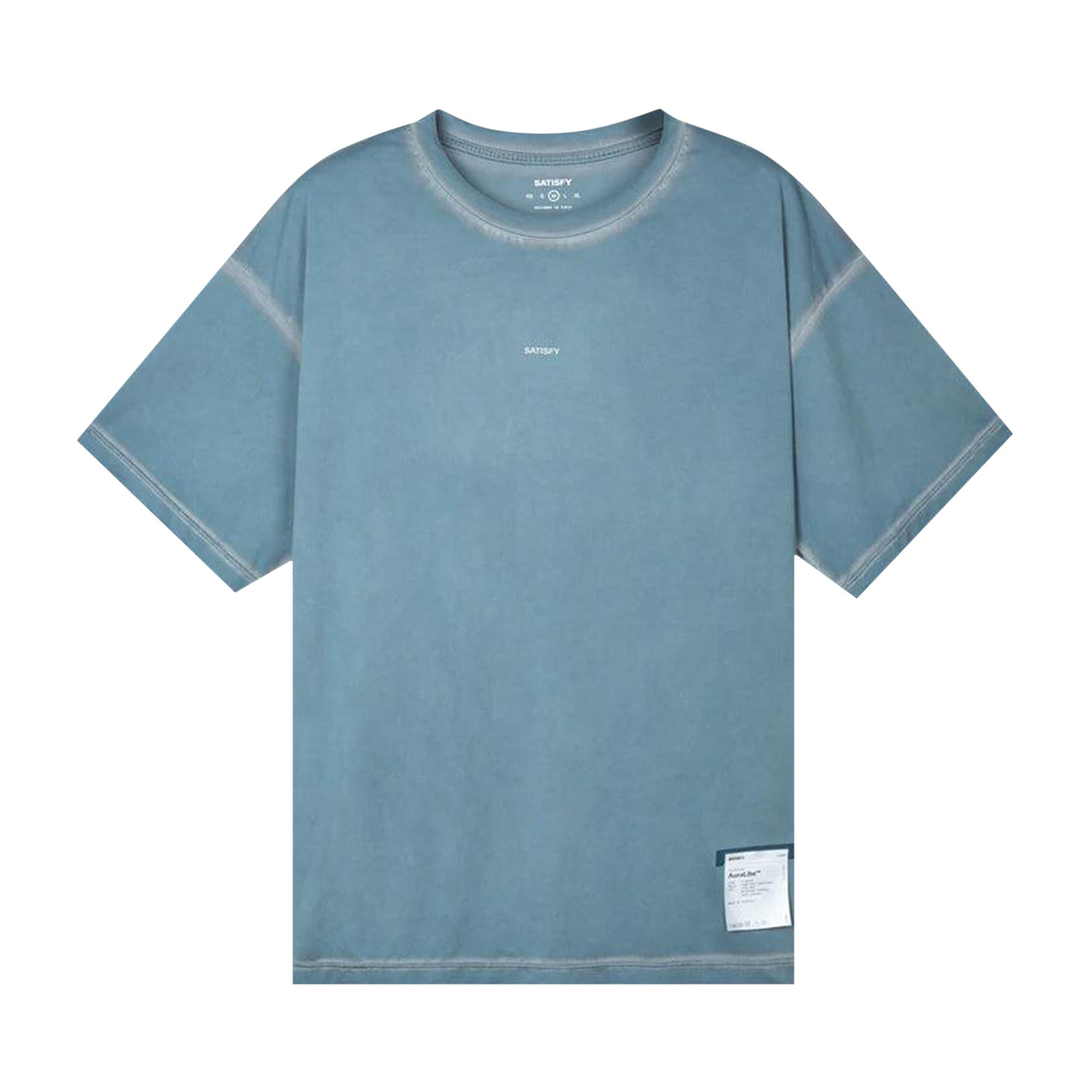 Pre-owned Satisfy Auralite T-shirt Ii 'pigment Slate' | Grey | Men's Size S In Gray