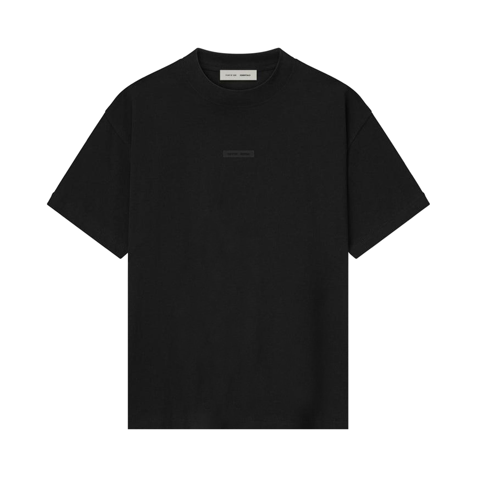 Pre-owned Essentials Fear Of God Tee 'jet Black' | Men's Size Xl