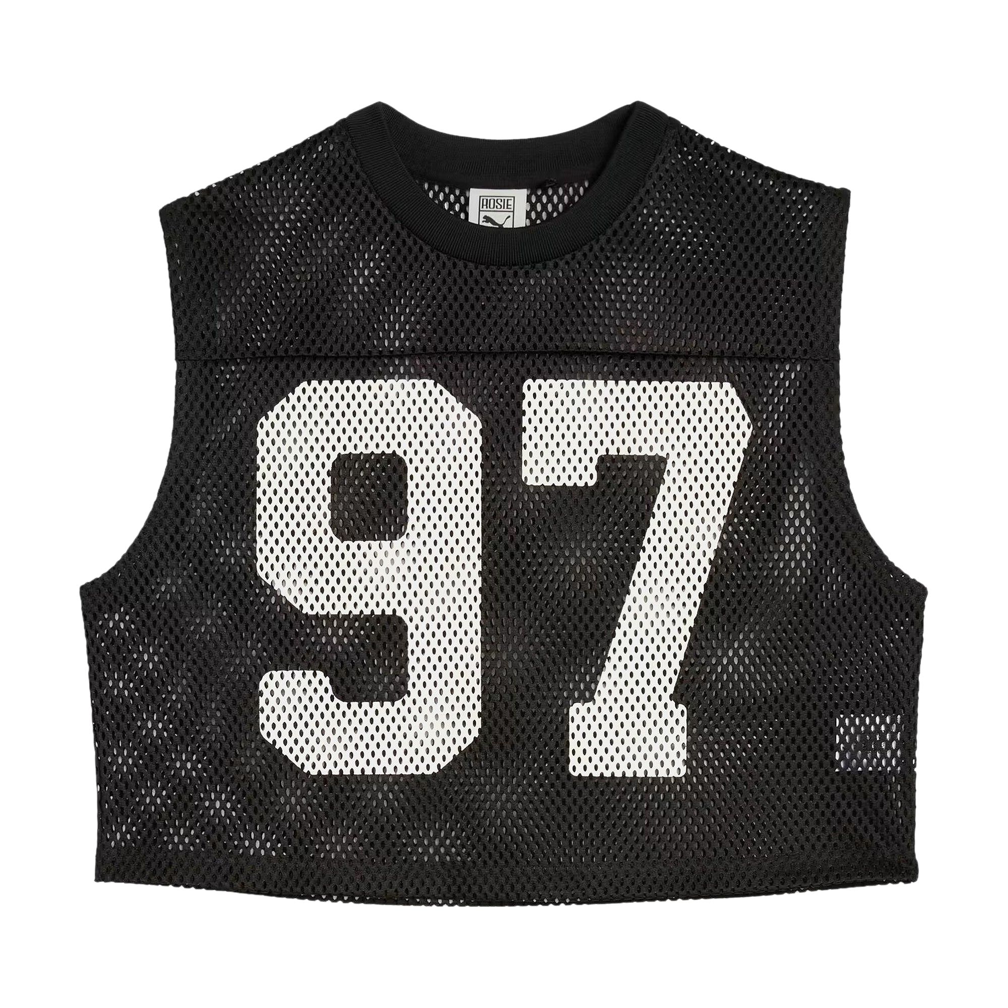 Pre-owned Puma X Rosé Relaxed Mesh Top ' Black' | Men's Size M