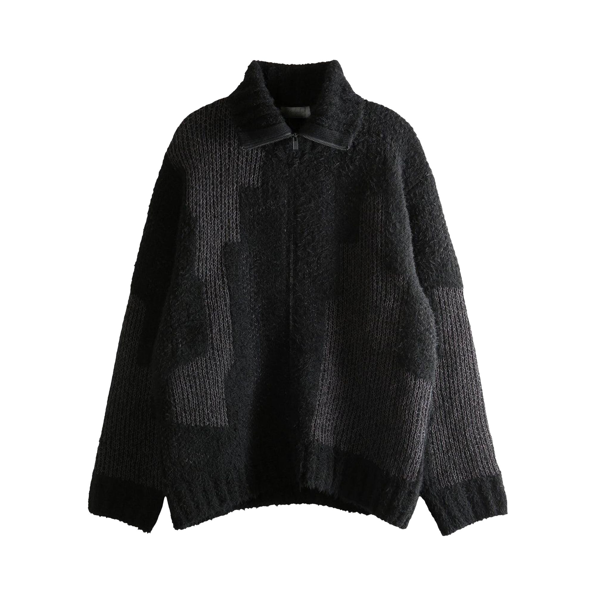Pre-owned Yohji Yamamoto Pour Homme Zip Blouson 'charcoal' | Black | Men's Size 3