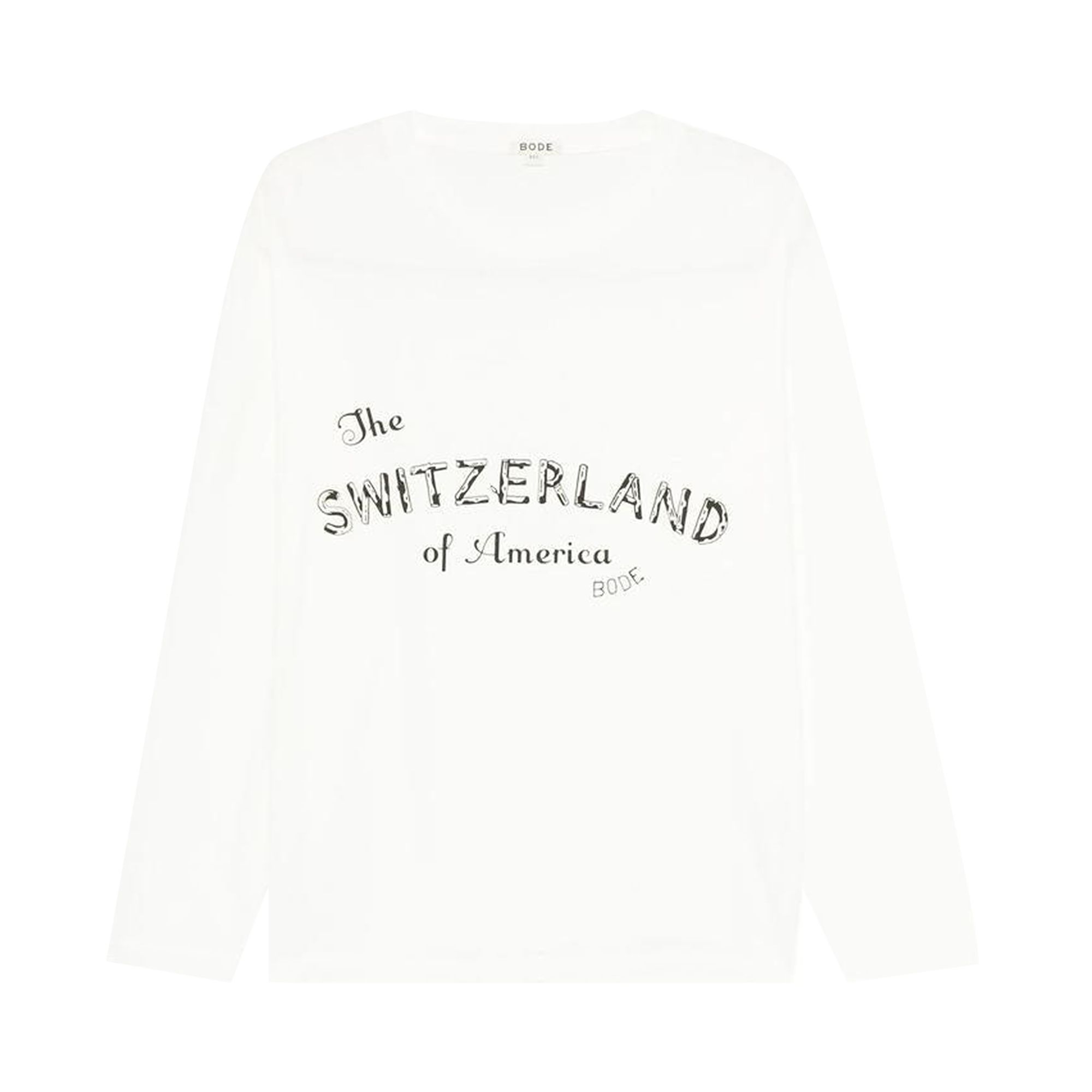 Pre-owned Bode Campground Long-sleeve 'cream' | Men's Size Xl In White