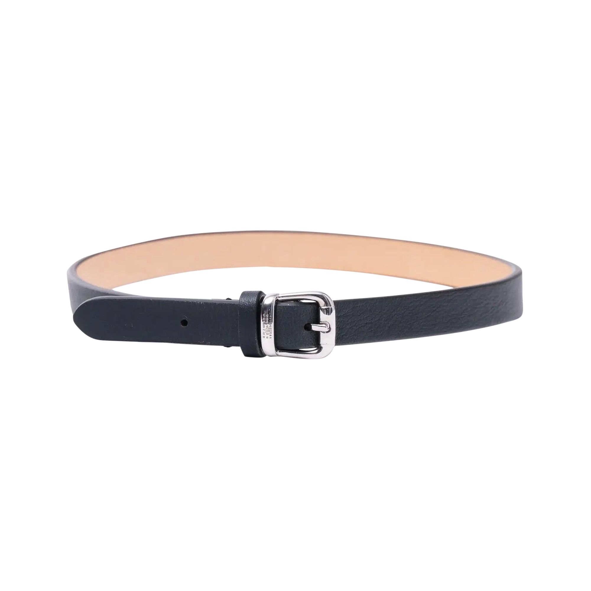 Pre-owned Mm6 Maison Margiela Buckle Choker 'black' | Men's Size S