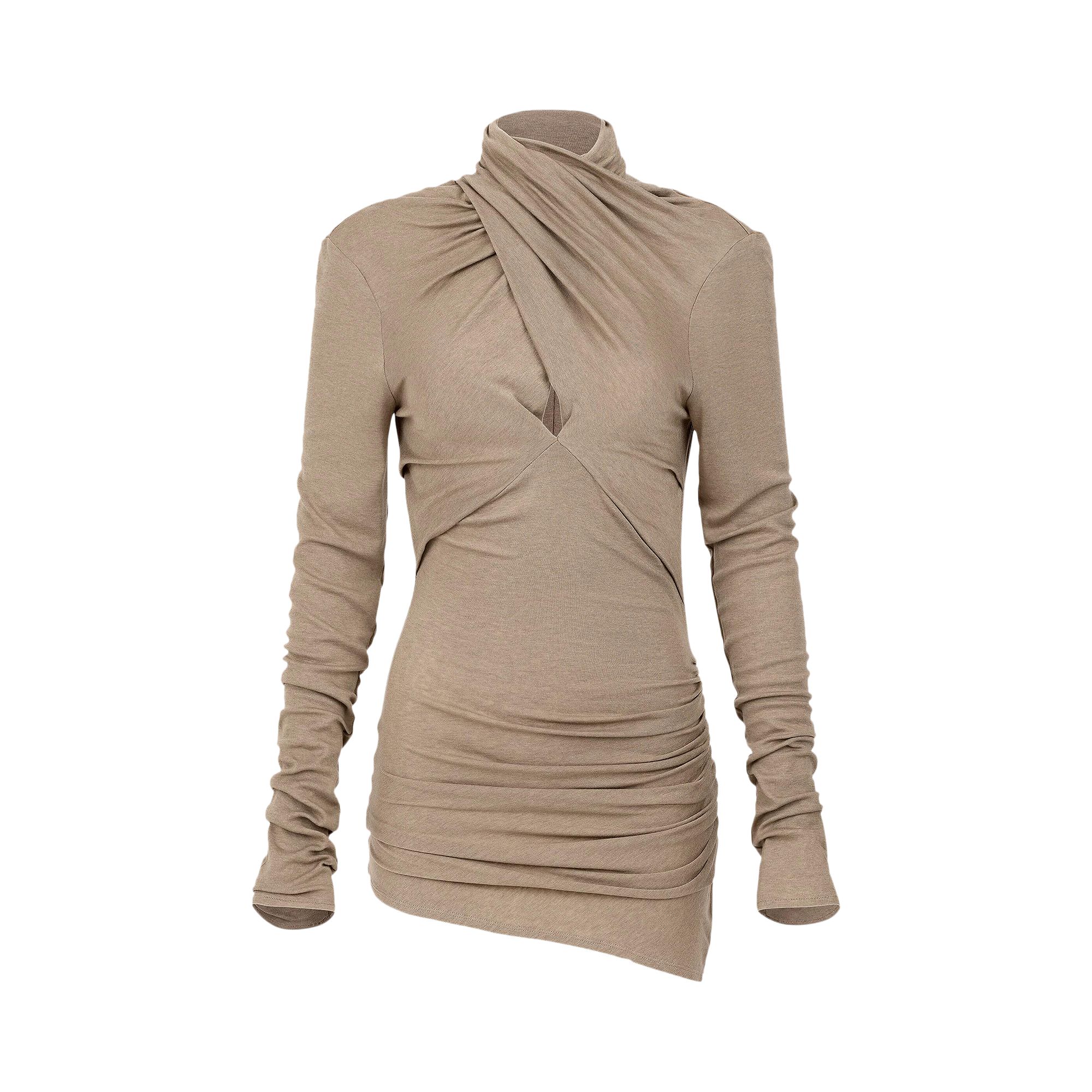 Pre-owned Entire Studios Gres Top 'peach Skin' | Tan | Men's Size M In Brown