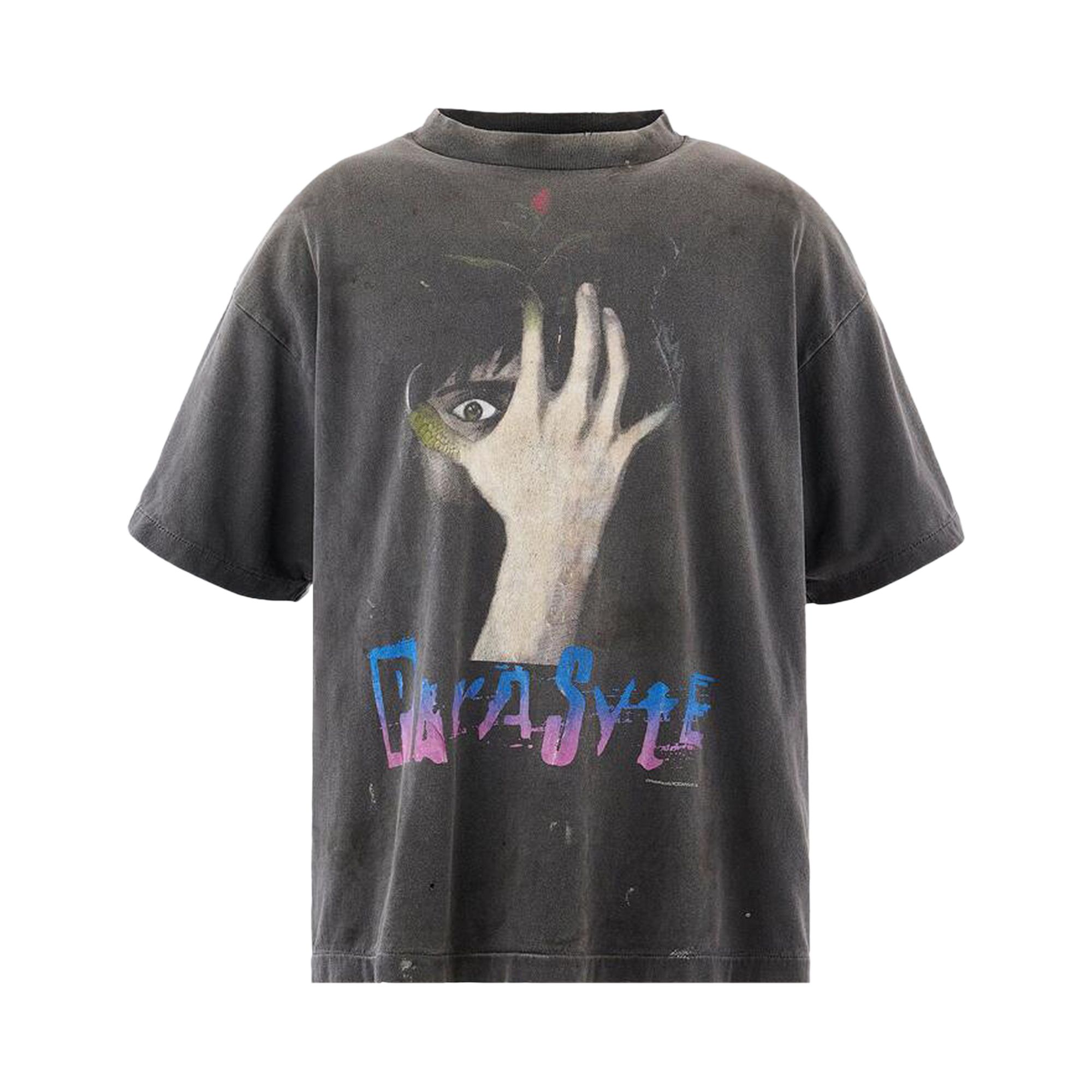 Pre-owned Saint Michael Kj Short Sleeve Tee 'black' | Men's Size M