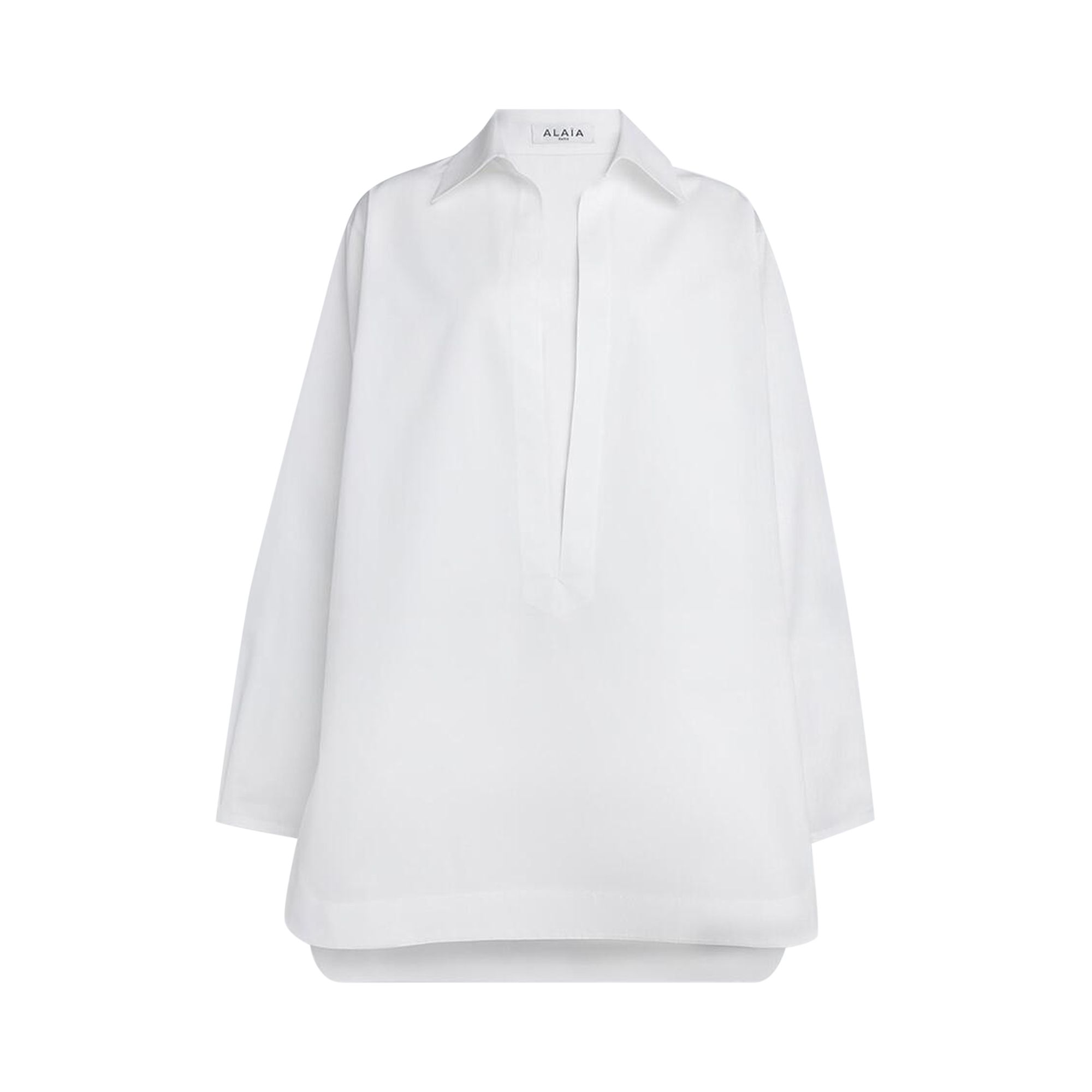 Pre-owned Alaïa Tunic Dress 'blanc' | White | Women's Size 34