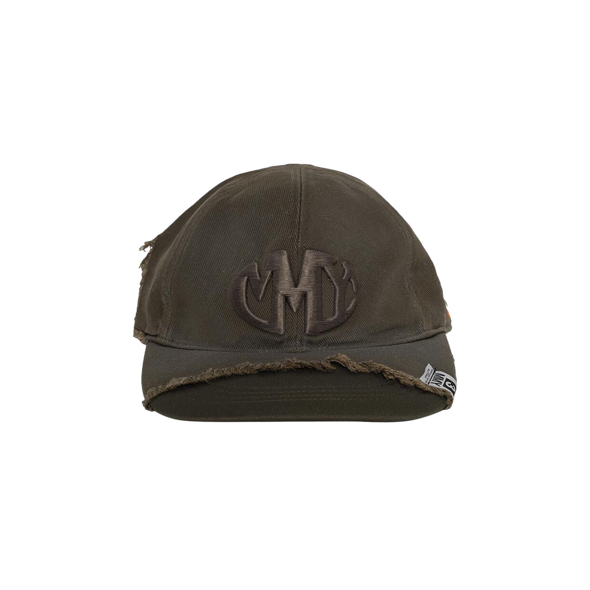 Pre-owned Miharayasuhiro Maison Mihara Yasuhiro Crushed Detail Cap 'khaki' | Green | Men's Size Onesize