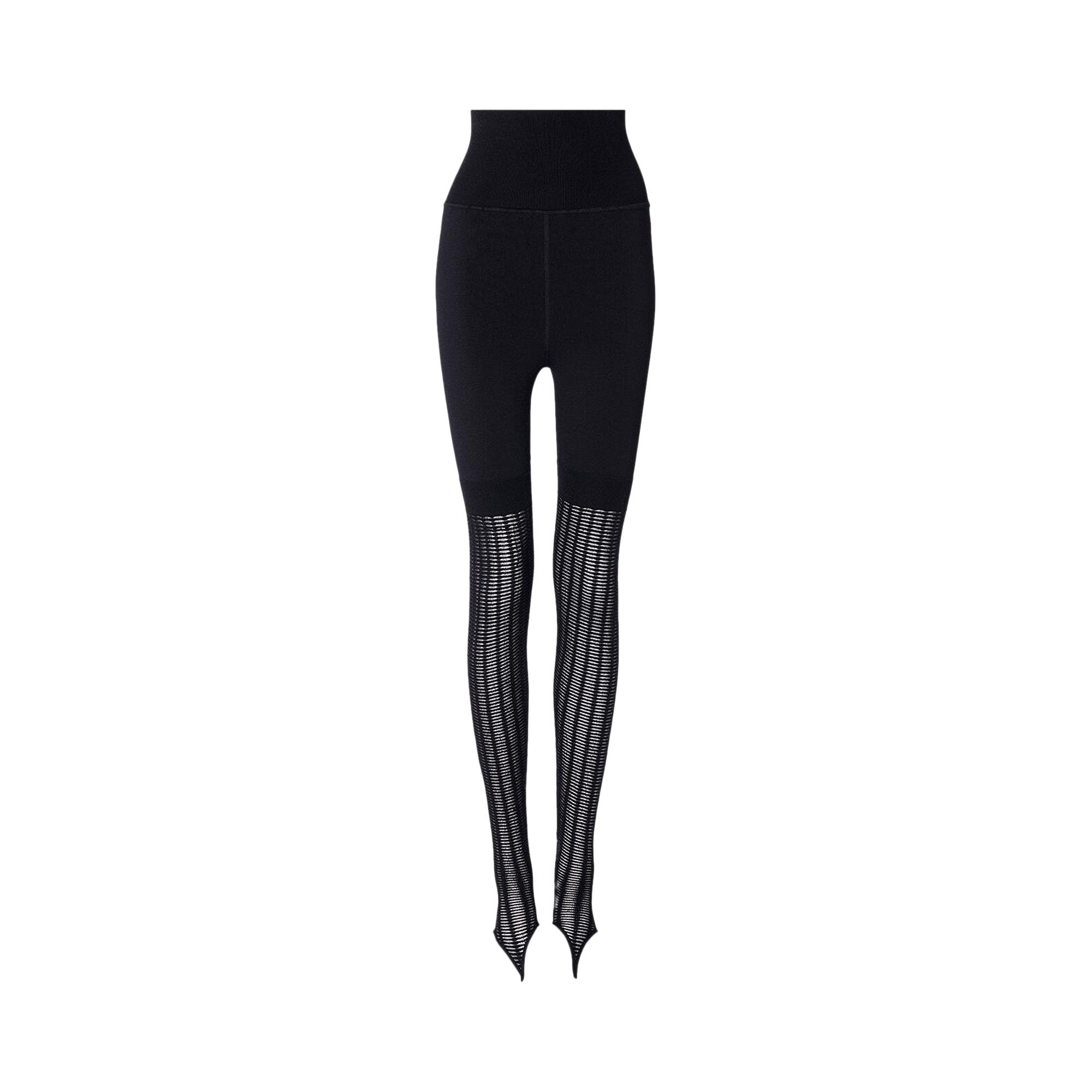 Pre-owned Alaïa Leggings 'noir Alaia' | Black | Women's Size Xs