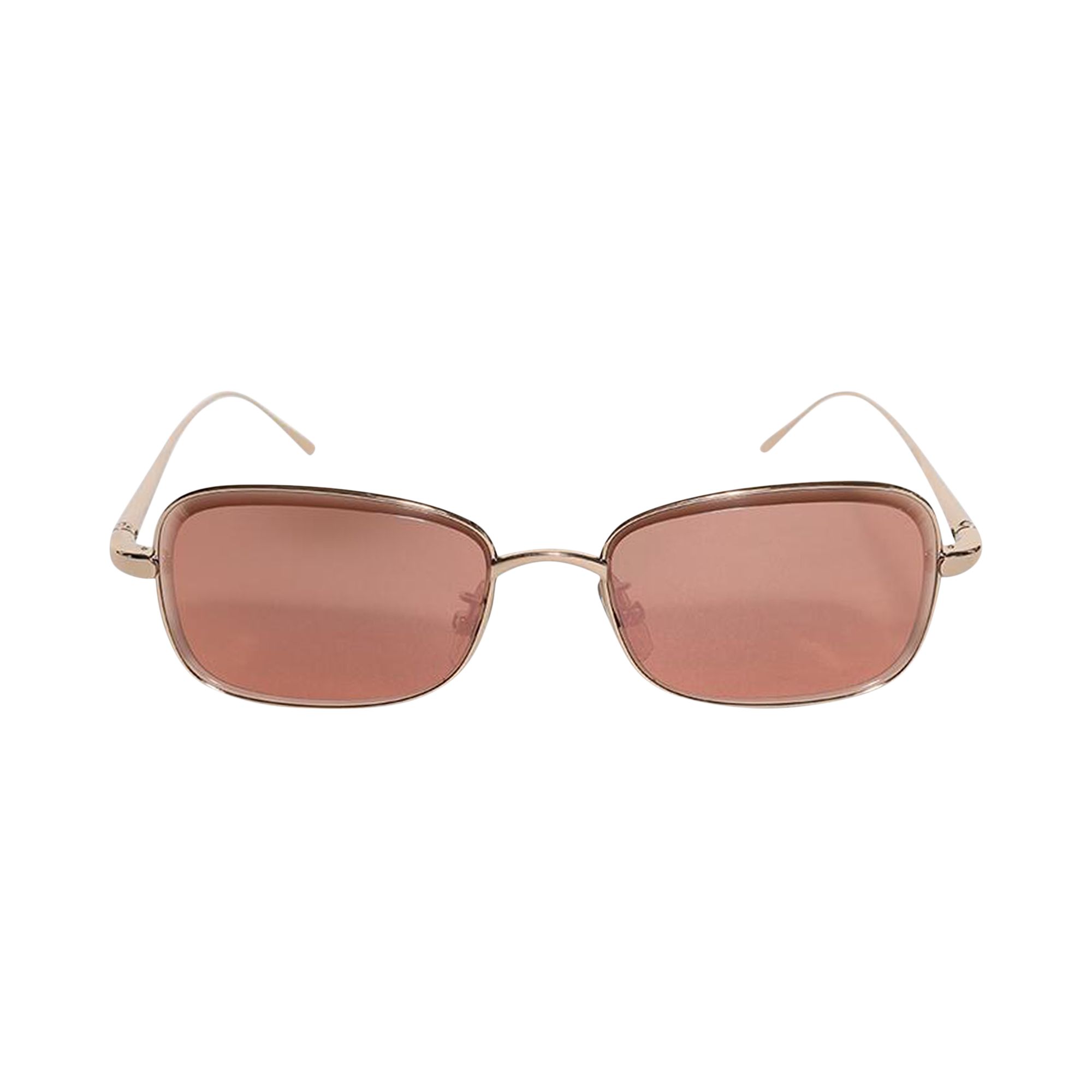 Pre-owned Loewe Anagram Sunglasses 'shiny Rose Gold/bordeaux Mirror' | Men's Size Onesize