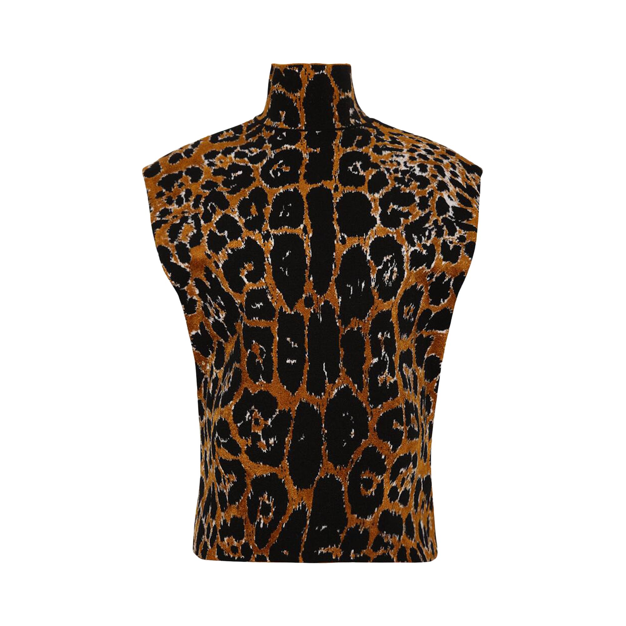 Pre-owned Alaïa Leo Top 'noir/multicolor' | Black | Women's Size 38