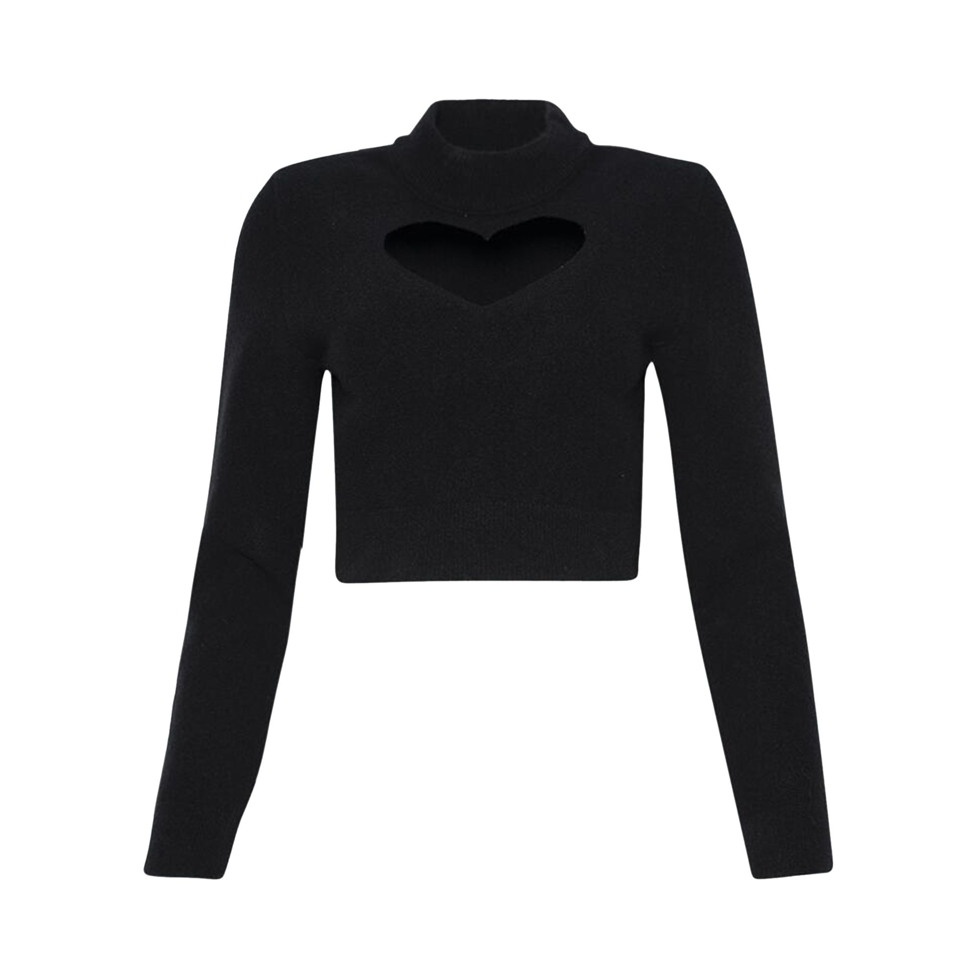 Pre-owned Alaïa Heart Jumper 'noir' | Black | Women's Size 38