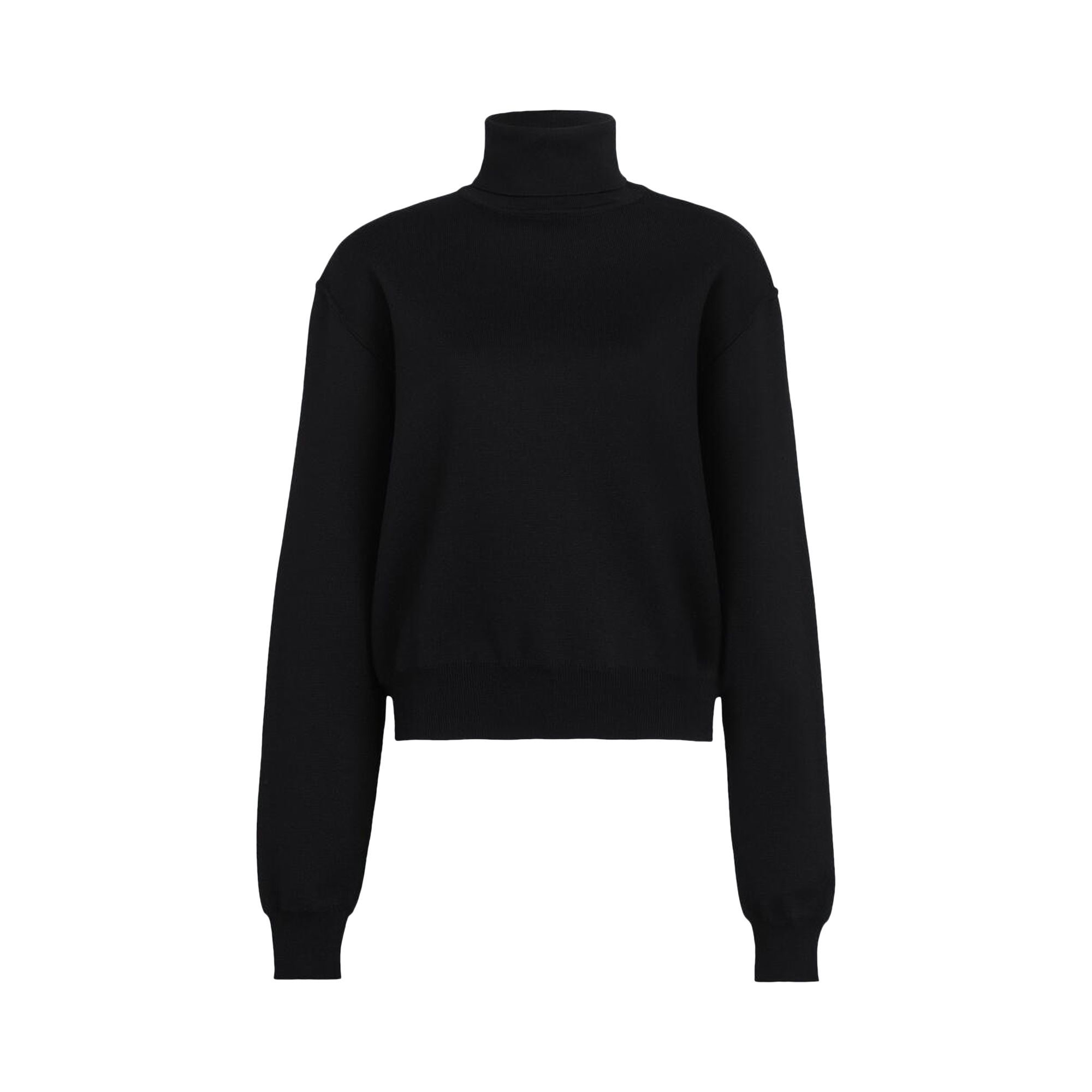 Pre-owned Alaïa Oversize Jumper 'noir Alaia' | Black | Women's Size 34