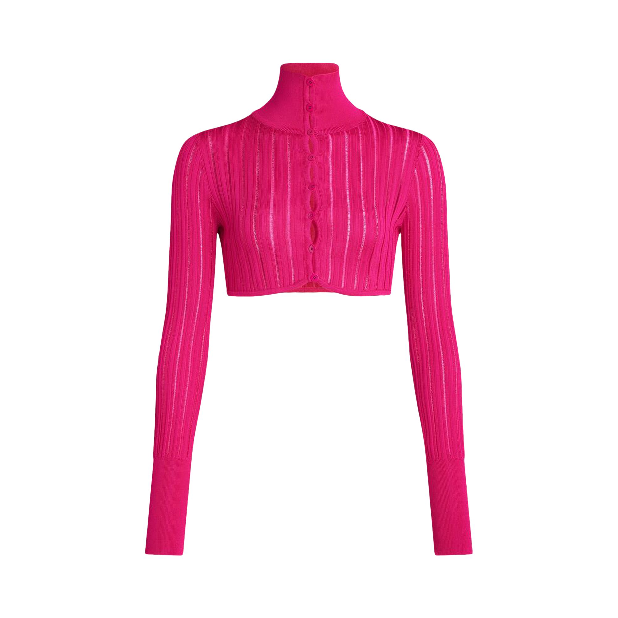 Pre-owned Alaïa Crinoline Cardian 'bougainvillea' | Pink | Women's Size 38