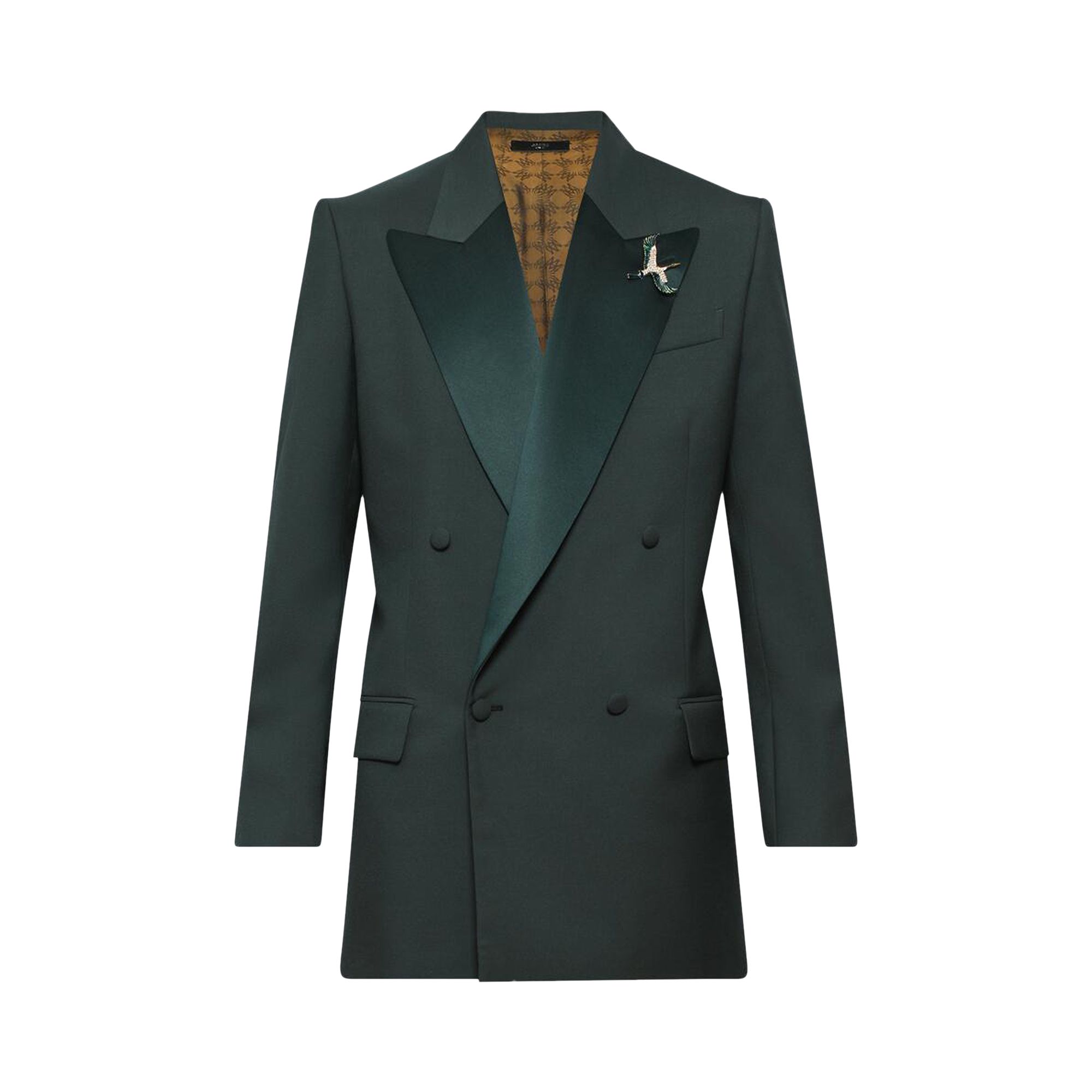 Pre-owned Amiri Db Blazer 'dark Palm' | Brown | Men's Size 48
